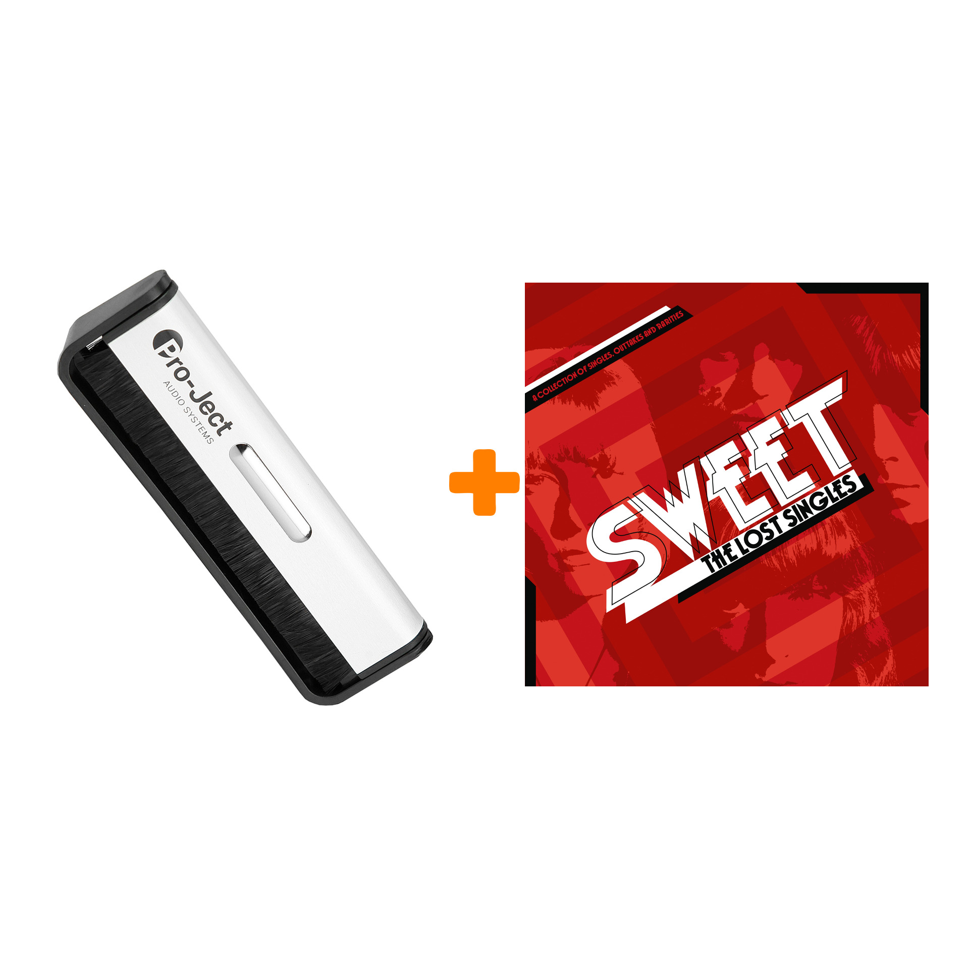 

SWEET The Lost Singles Coloured Red Vinyl 2LP + Щетка для LP Brush It Набор
