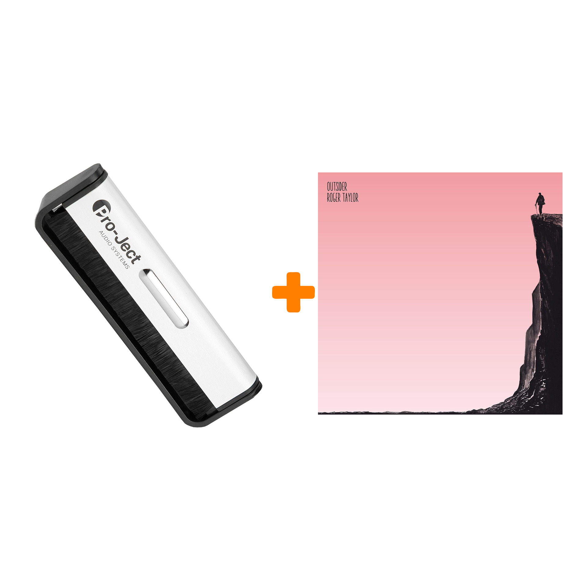 

TAYLOR ROGER Outsider Coloured Vinyl LP + Щетка для LP Brush It Набор