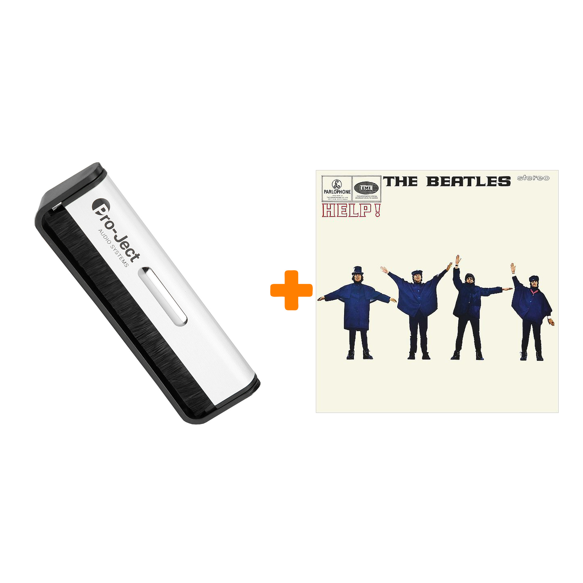 

THE BEATLES Help! Original Recording Remastered LP + Щетка для LP Brush It Набор