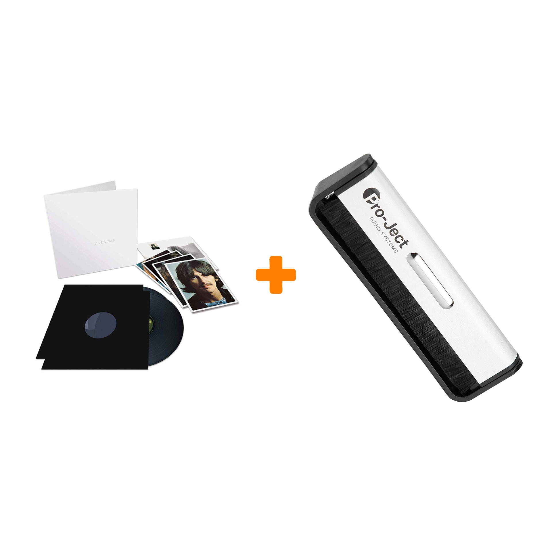 

THE BEATLES The White Album 50th Anniversary Edition 2LP + Щетка для LP Brush It Набор