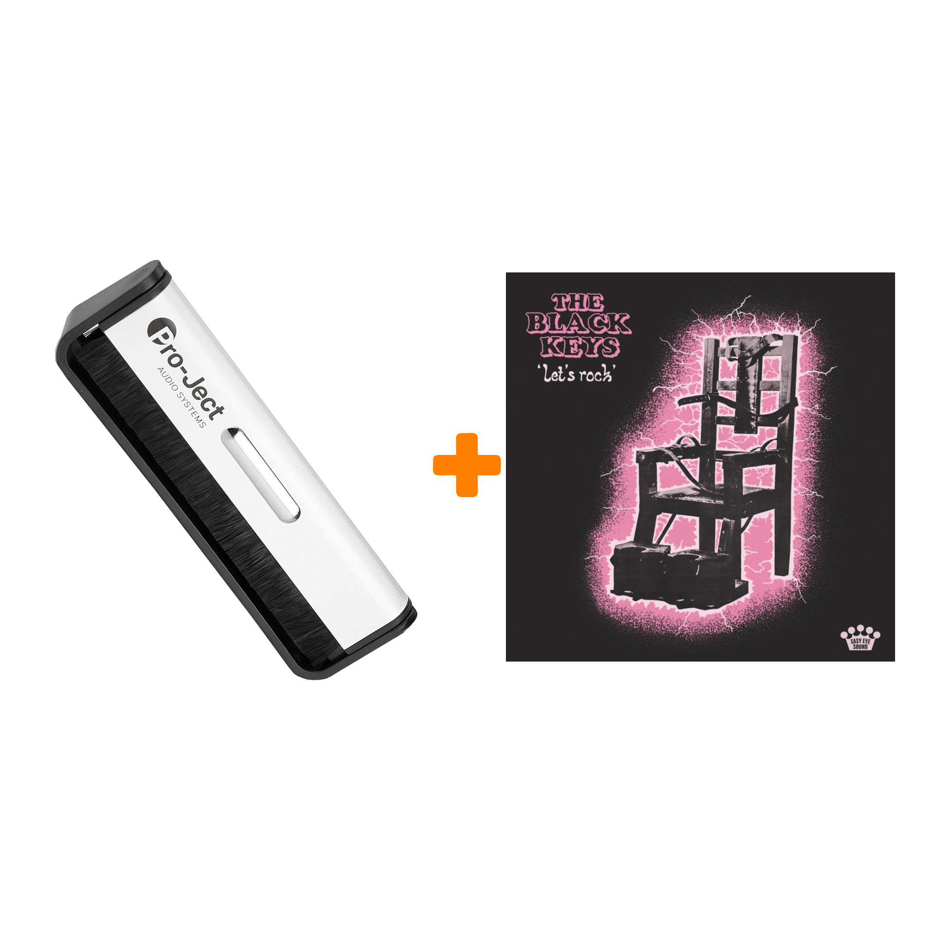 

THE BLACK KEYS Let`s Rock LP + Щетка для LP Brush It Набор