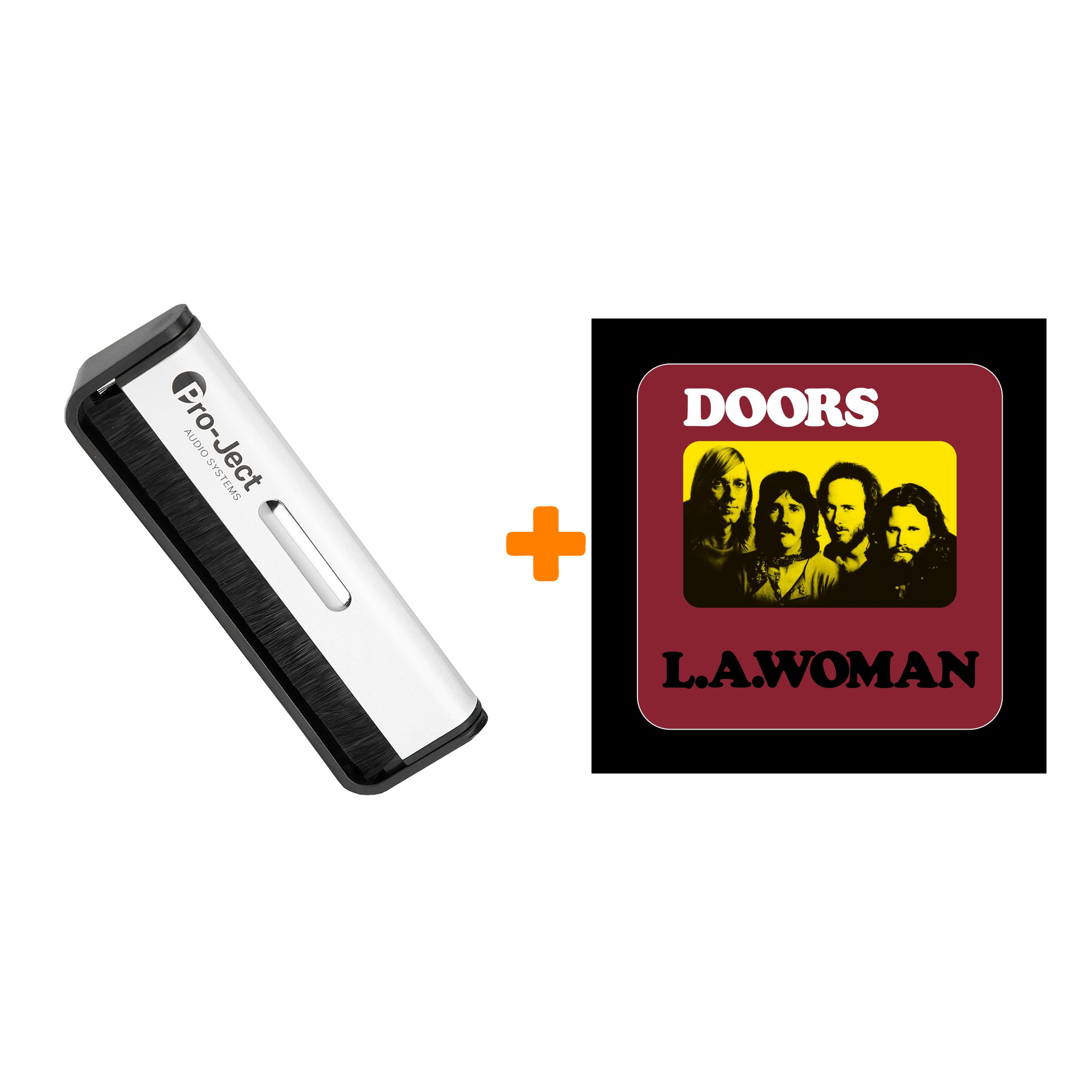 

THE DOORS L.A. Woman 50th Anniversary LP+3CD + Щетка для LP Brush It Набор