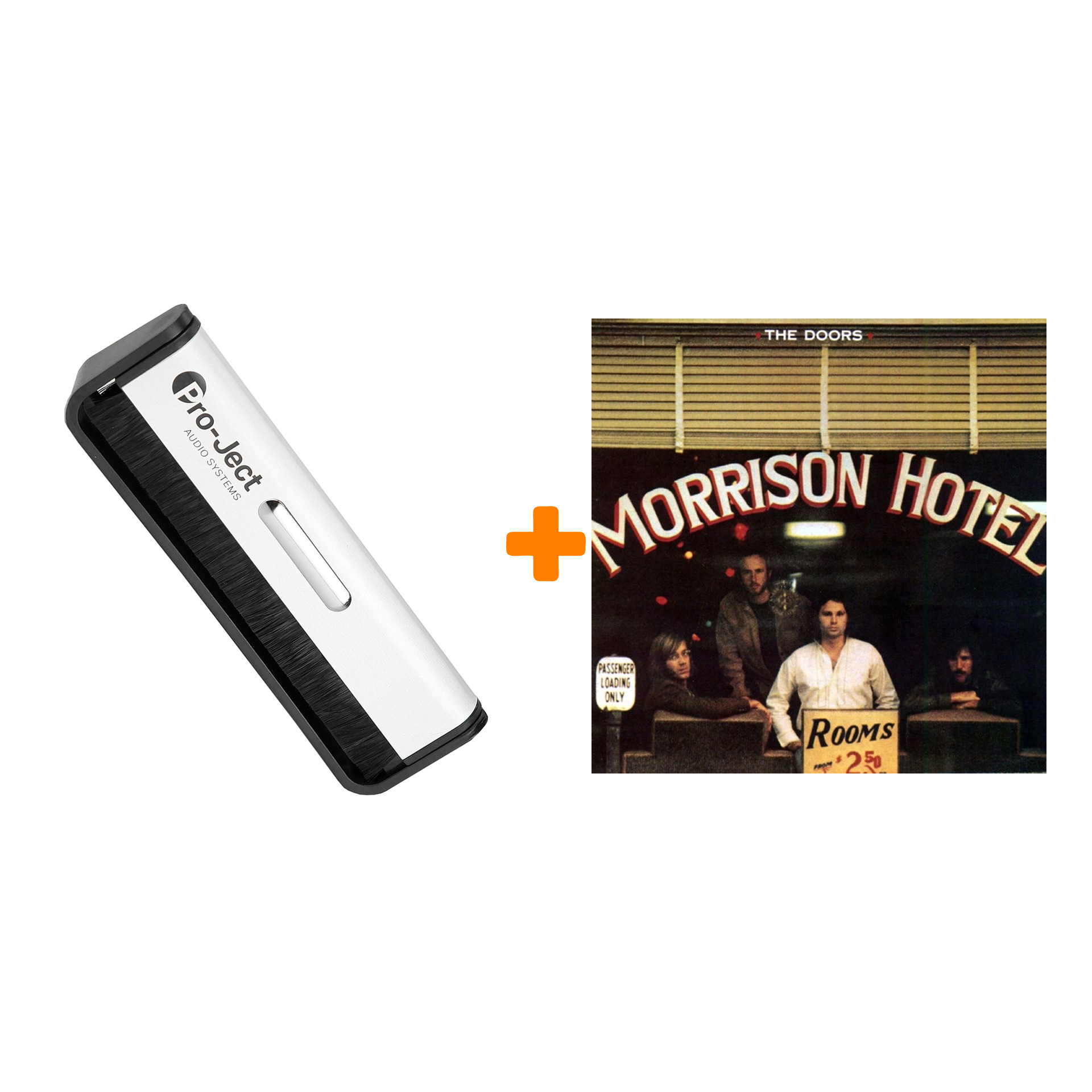 

THE DOORS Morrison Hotel 180 GRAM LP + Щетка для LP Brush It Набор