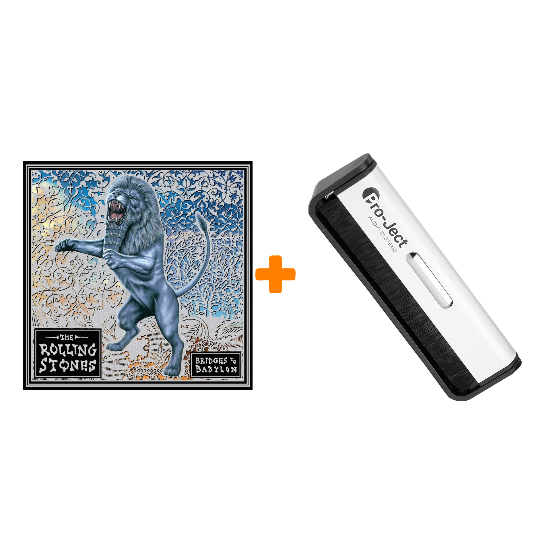 

THE ROLLING STONES Bridges To Babylon 2LP + Щетка для LP Brush It Набор