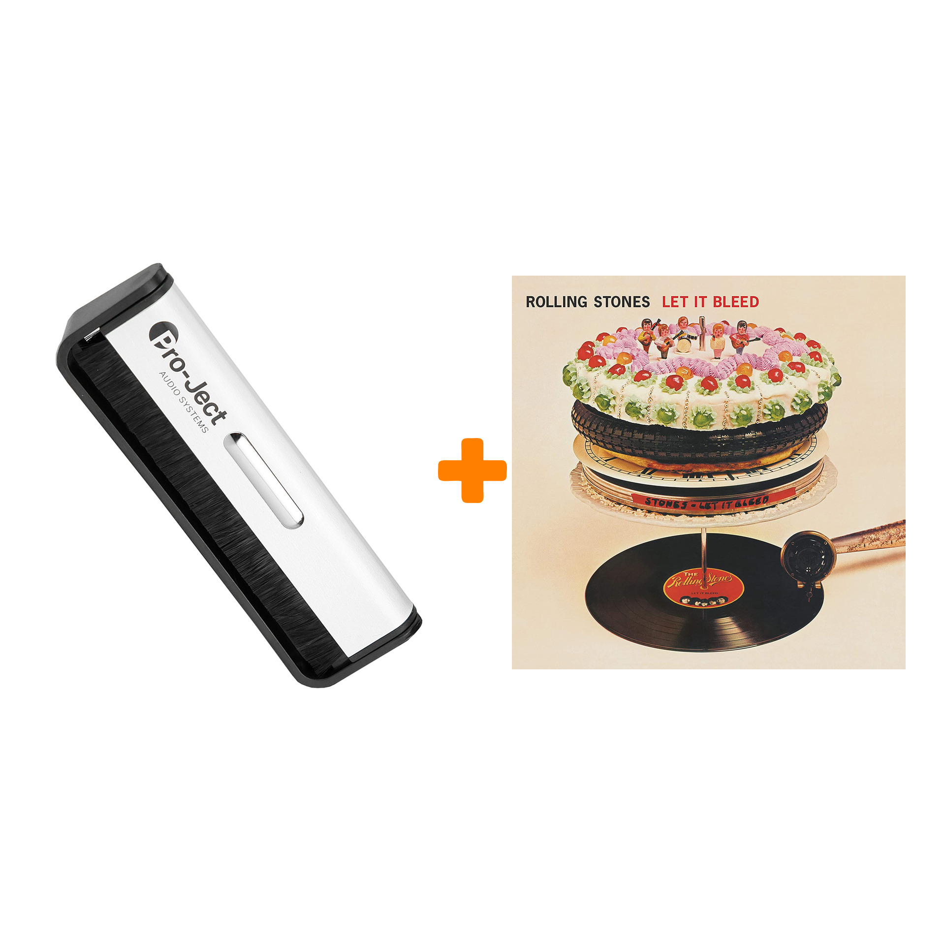 

THE ROLLING STONES Let It Bleed 50th Anniversary LP + Щетка для LP Brush It Набор