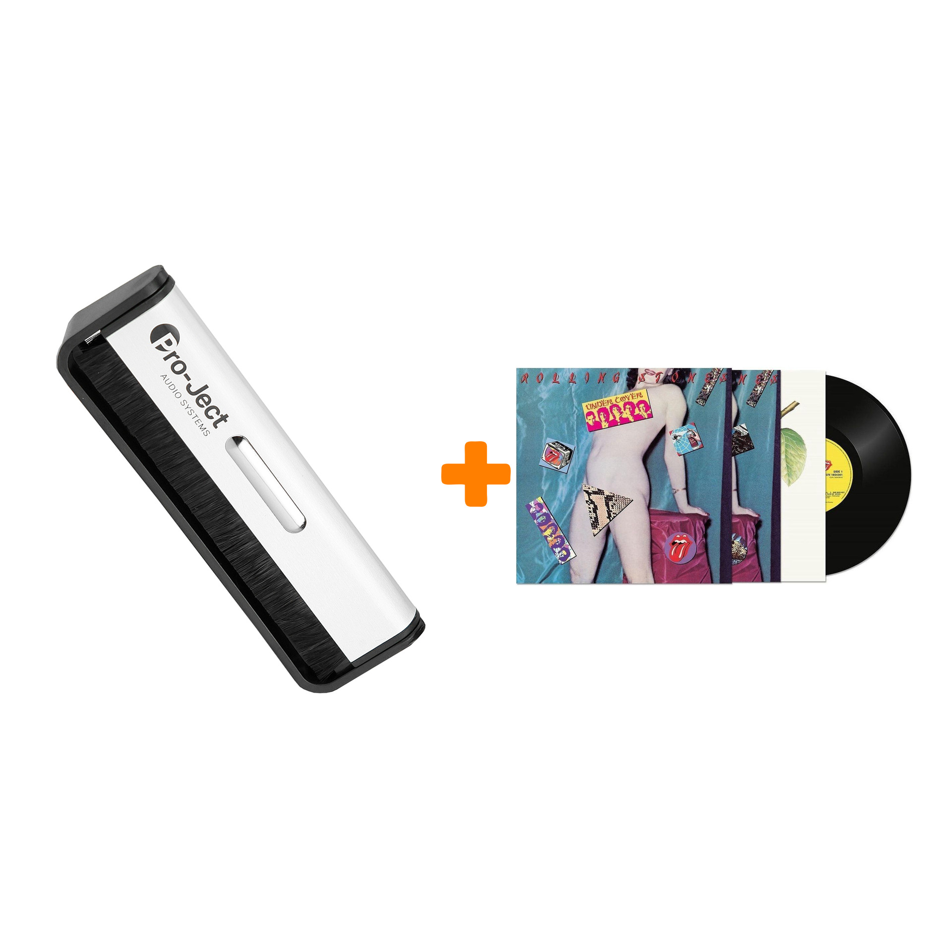 

THE ROLLING STONES Undercover Half Speed LP + Щетка для LP Brush It Набор