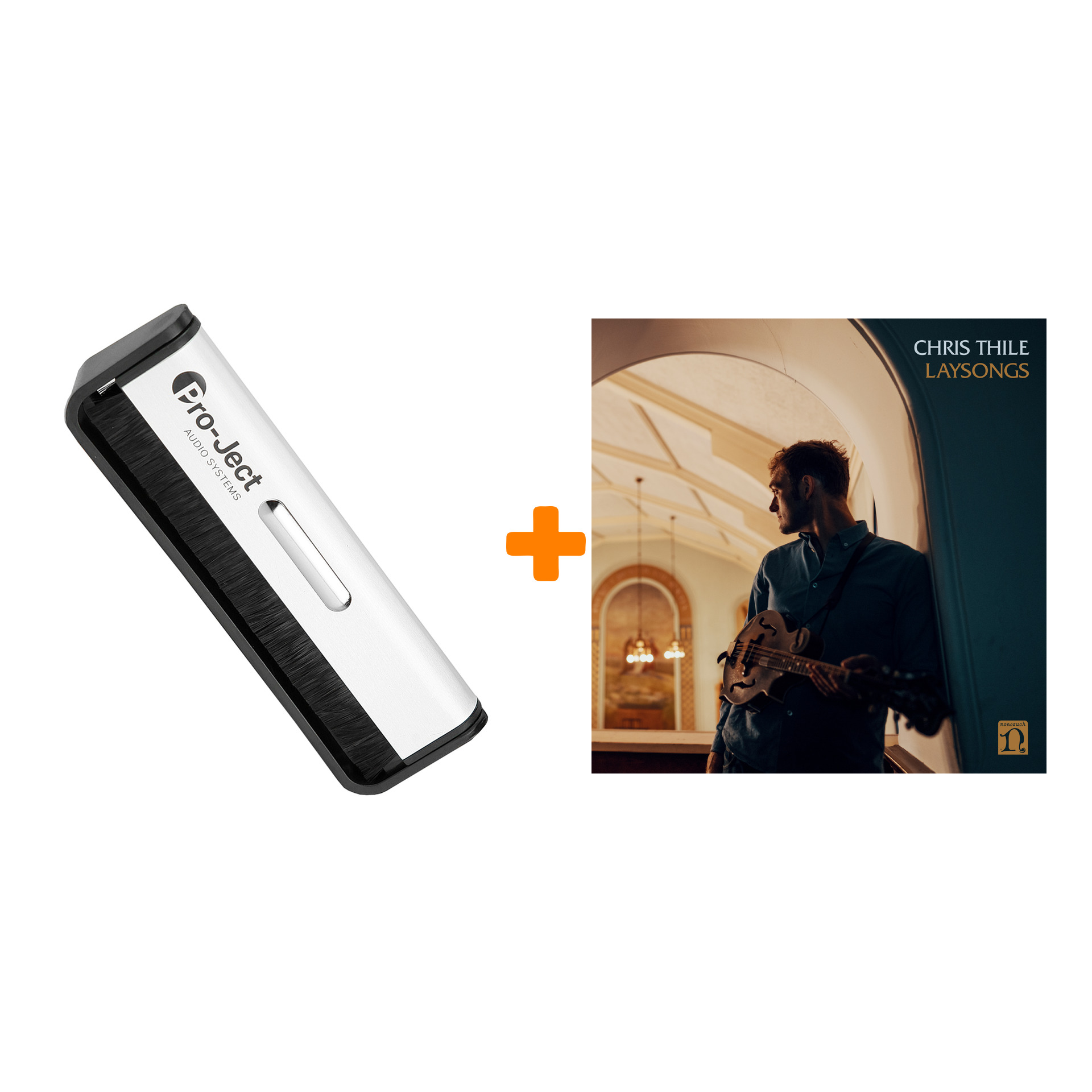 

THILE CHRIS Laysongs LP + Щетка для LP Brush It Набор