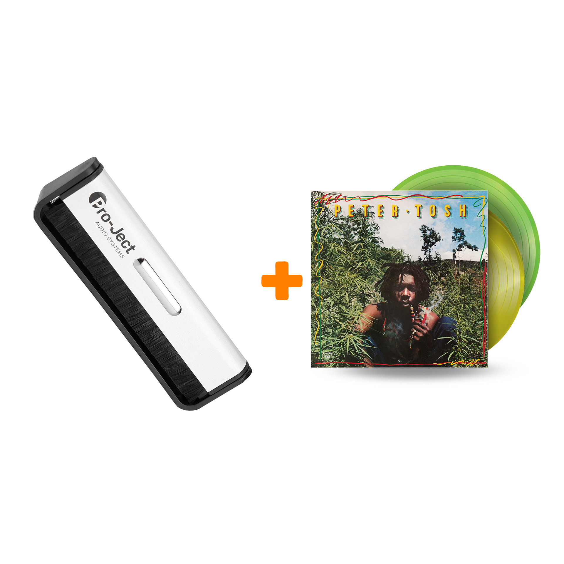

TOSH PETER Legalize It Coloured Vinyl 2LP + Щетка для LP Brush It Набор