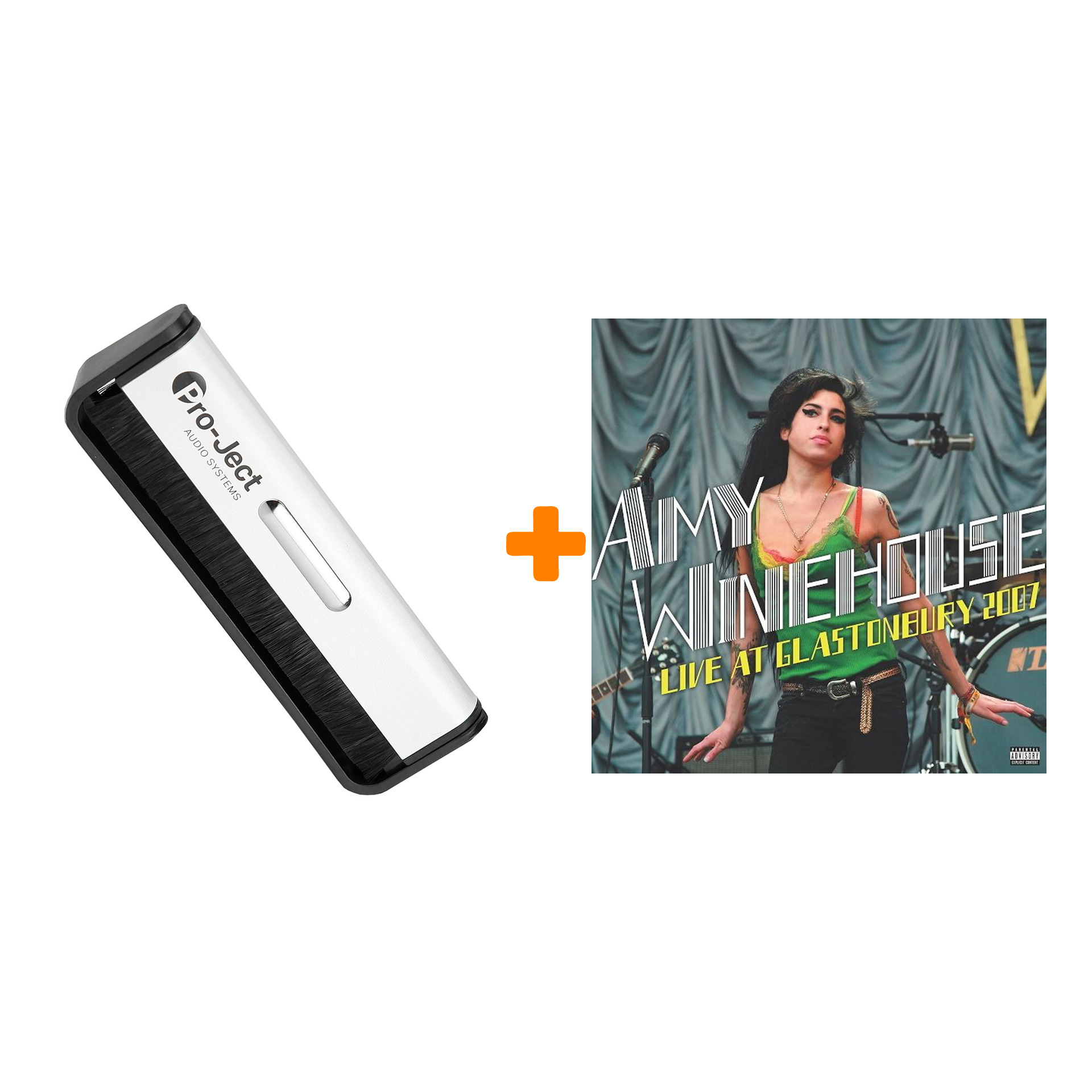 

WINEHOUSE AMY Live At Glastonbury 2007 2LP + Щетка для LP Brush It Набор