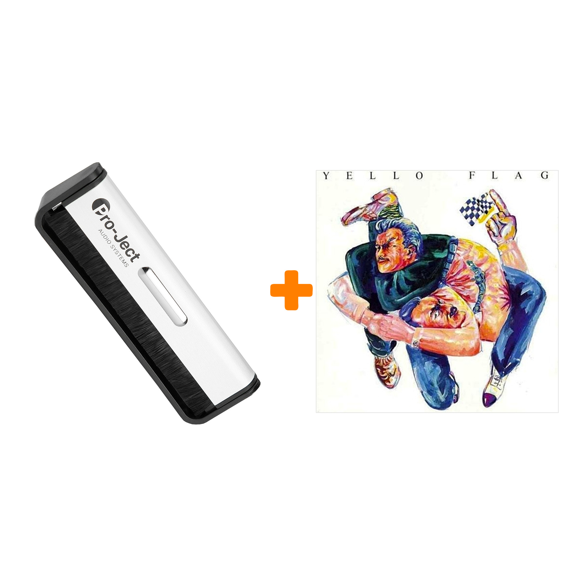 

YELLO Flag LP + Щетка для LP Brush It Набор