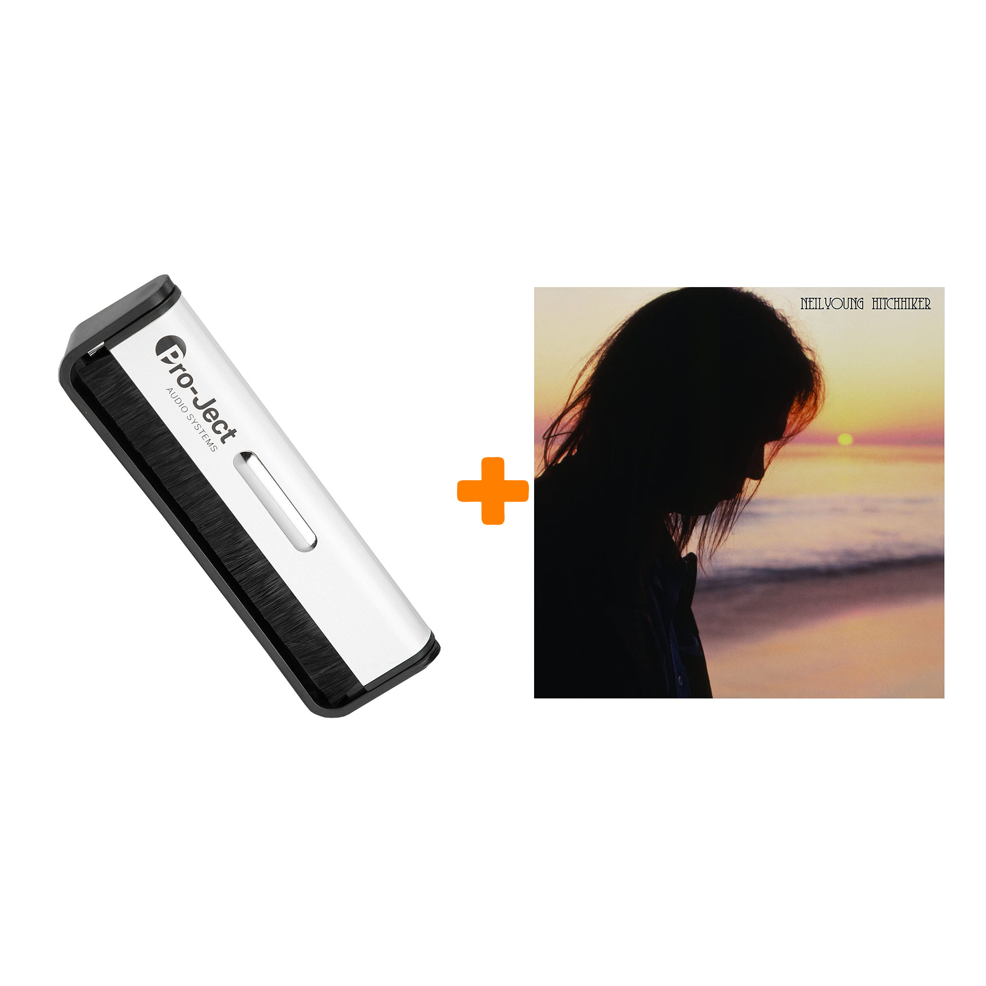 

YOUNG NEIL Hitchhiker LP + Щетка для LP Brush It Набор