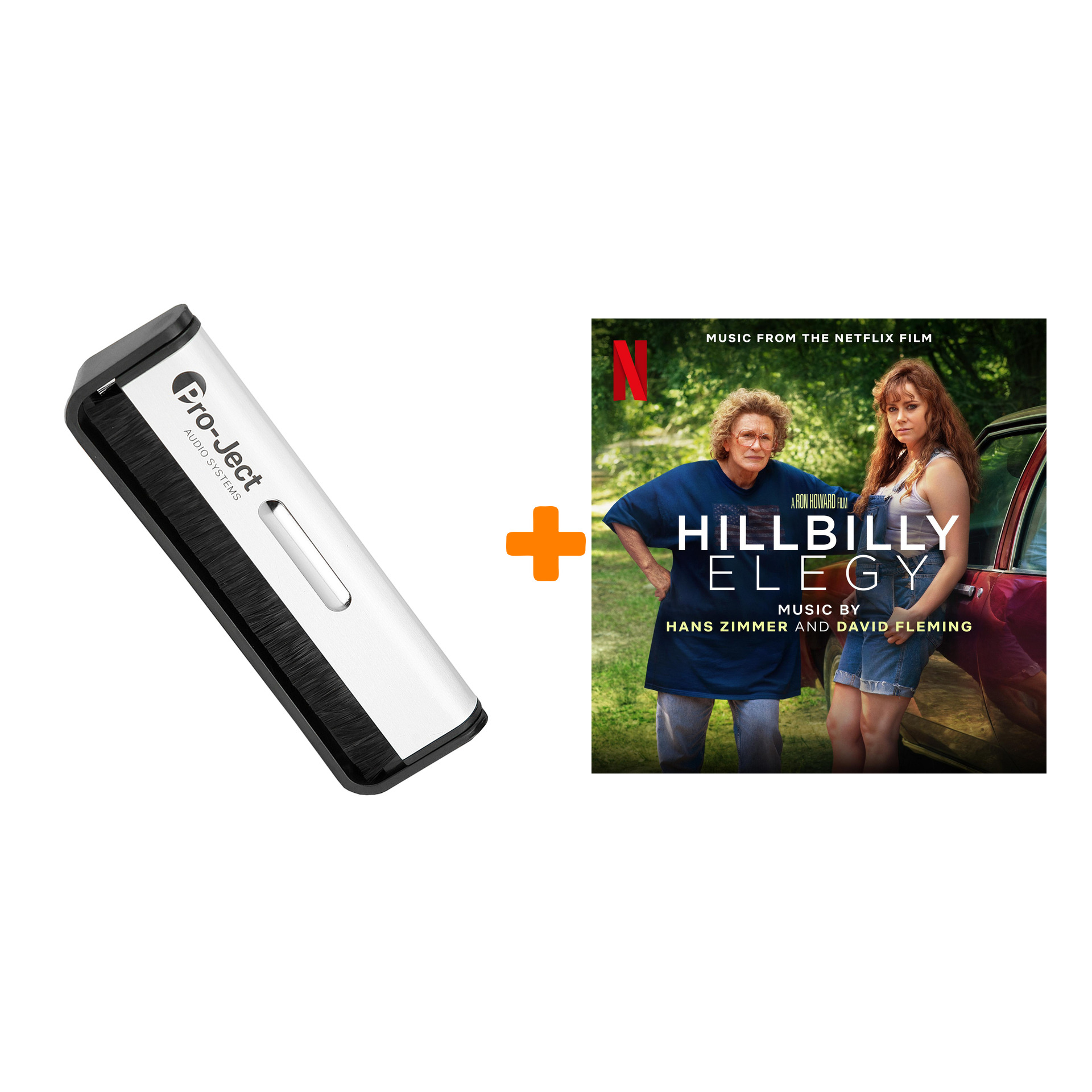 

ZIMMER HANS Hillbilly Elegy Music From The Netflix Film LP + Щетка для LP Brush It Набор