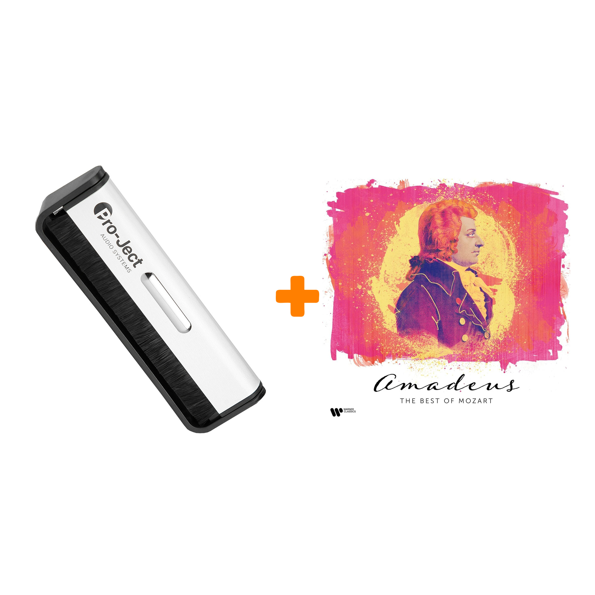 

V/A Amadeus The Best Of Mozart LP + Щетка для LP Brush It Набор