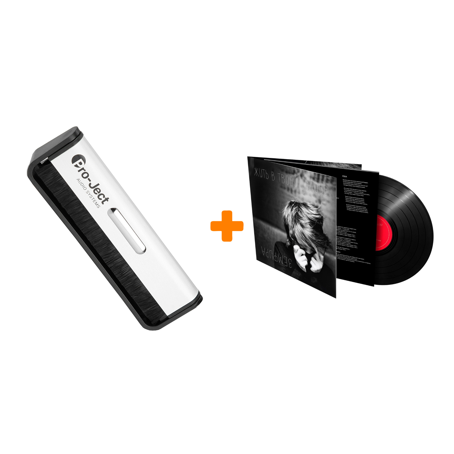 

ЗЕМФИРА Жить в твоей голове LP + Щетка для LP Brush It Набор