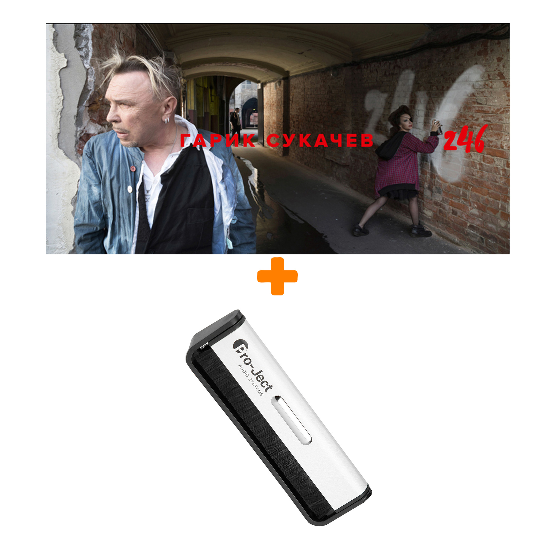 

СУКАЧЕВ ГАРИК 246 LP + Щетка для LP Brush It Набор
