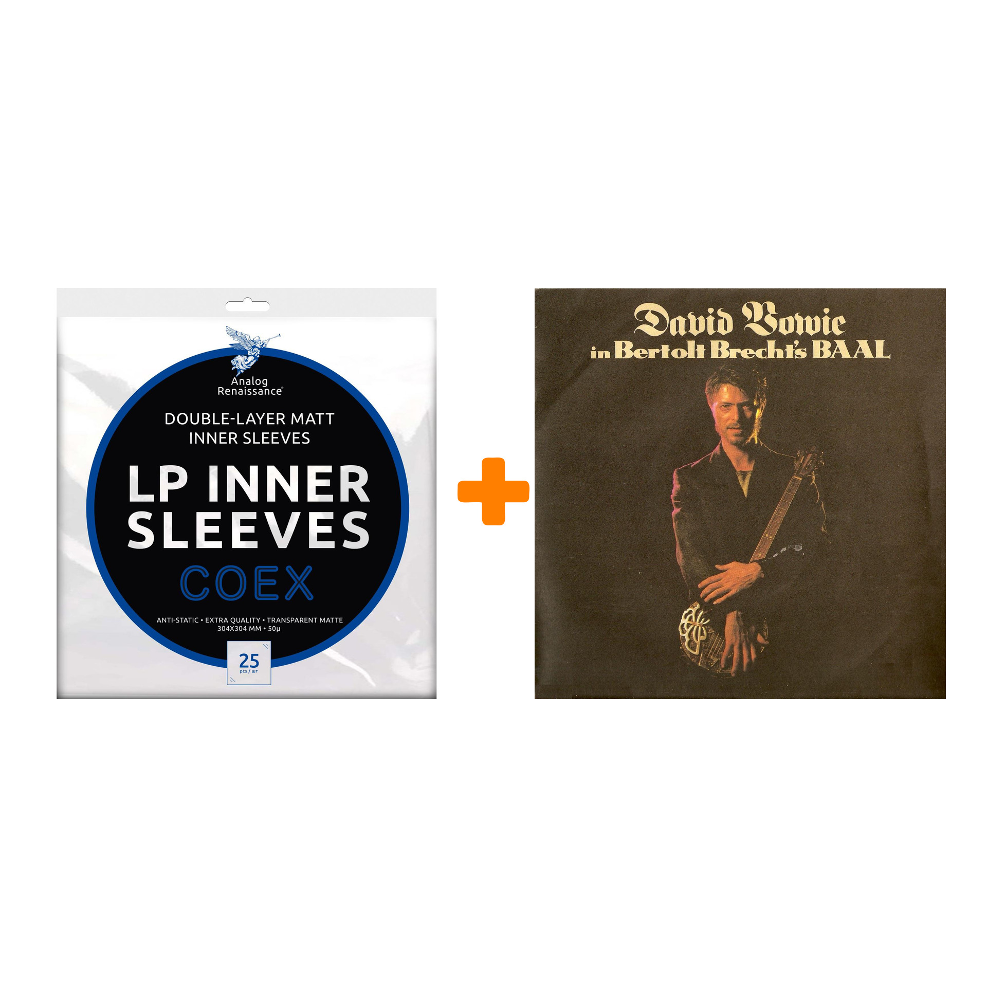BOWIE DAVID In Bertolt Brecht’S Baal EP 10LP + Конверты внутренние COEX для грампластинок 12 25шт Набор
