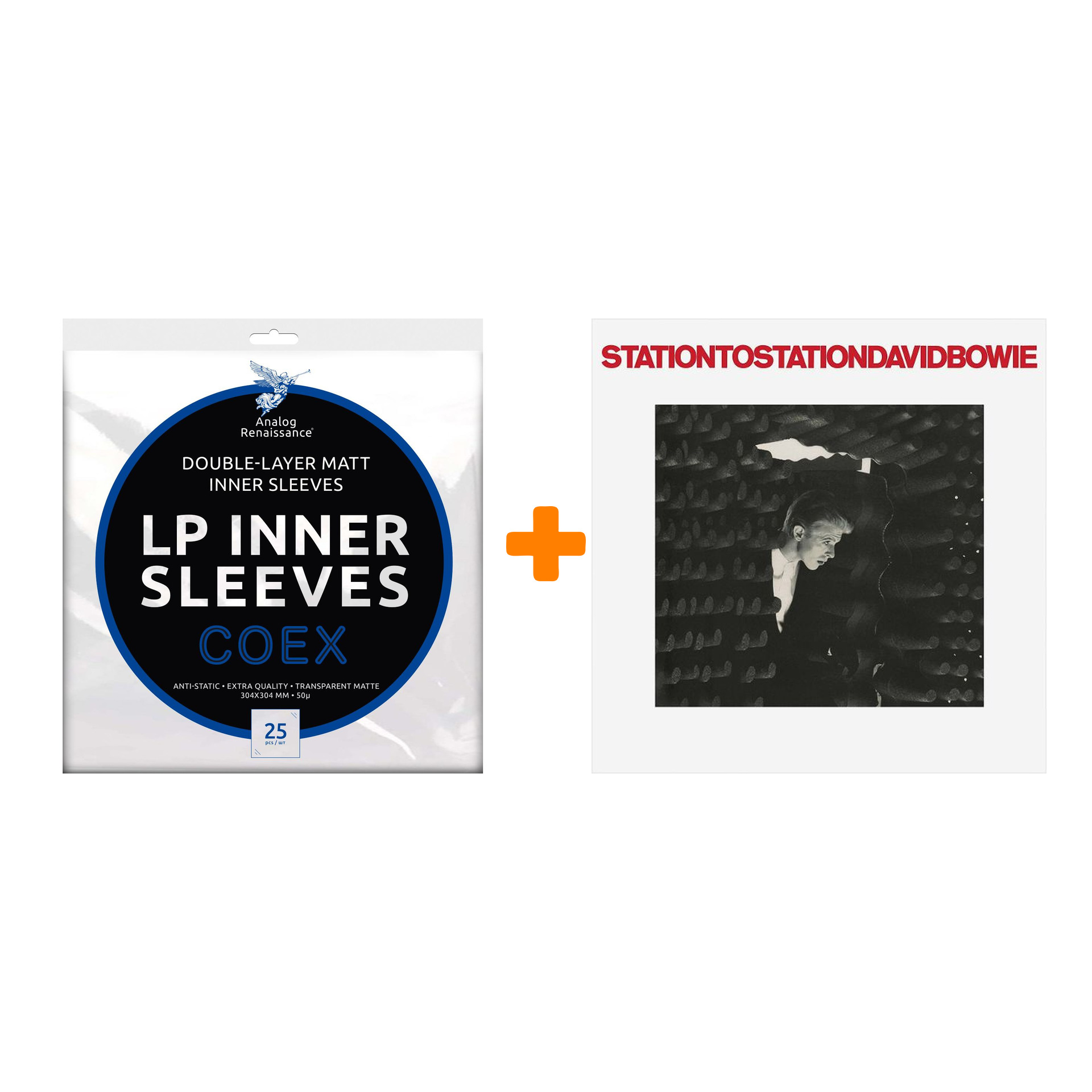 

BOWIE DAVID Station To Station LP + Конверты внутренние COEX для грампластинок 12" 25шт Набор