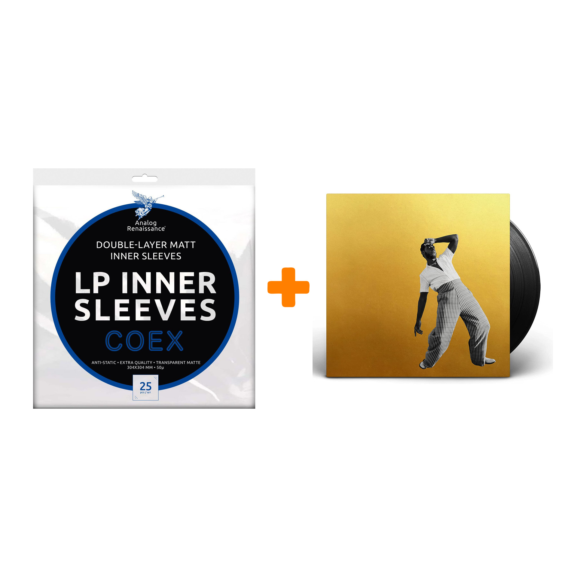 

BRIDGES LEON Gold-Diggers Sound LP + Конверты внутренние COEX для грампластинок 12" 25шт Набор