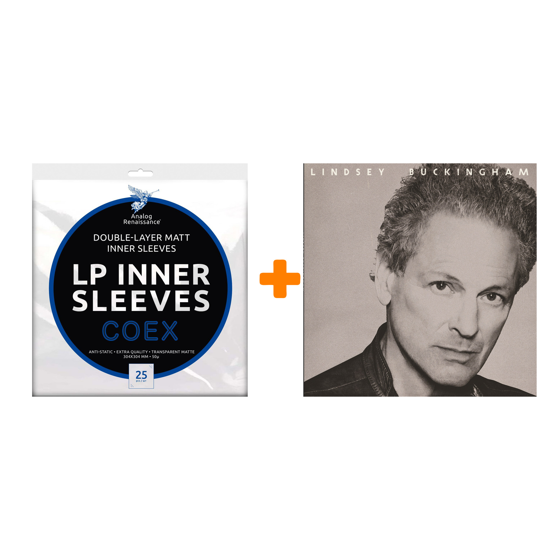 

BUCKINGHAM LINDSEY Lindsey Buckingham LP + Конверты внутренние COEX для грампластинок 12" 25шт Набор