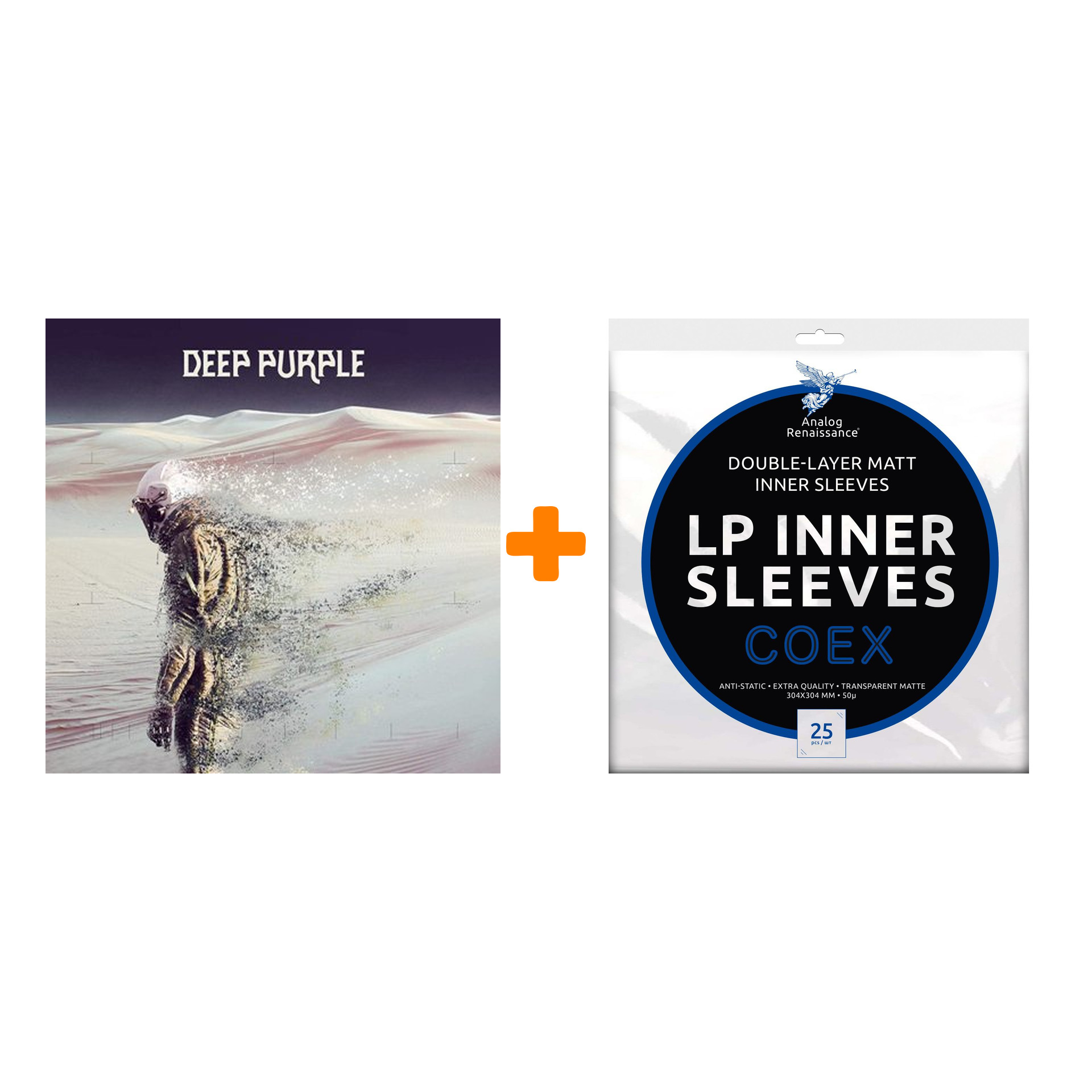 

DEEP PURPLE Whoosh! LP + Конверты внутренние COEX для грампластинок 12" 25шт Набор