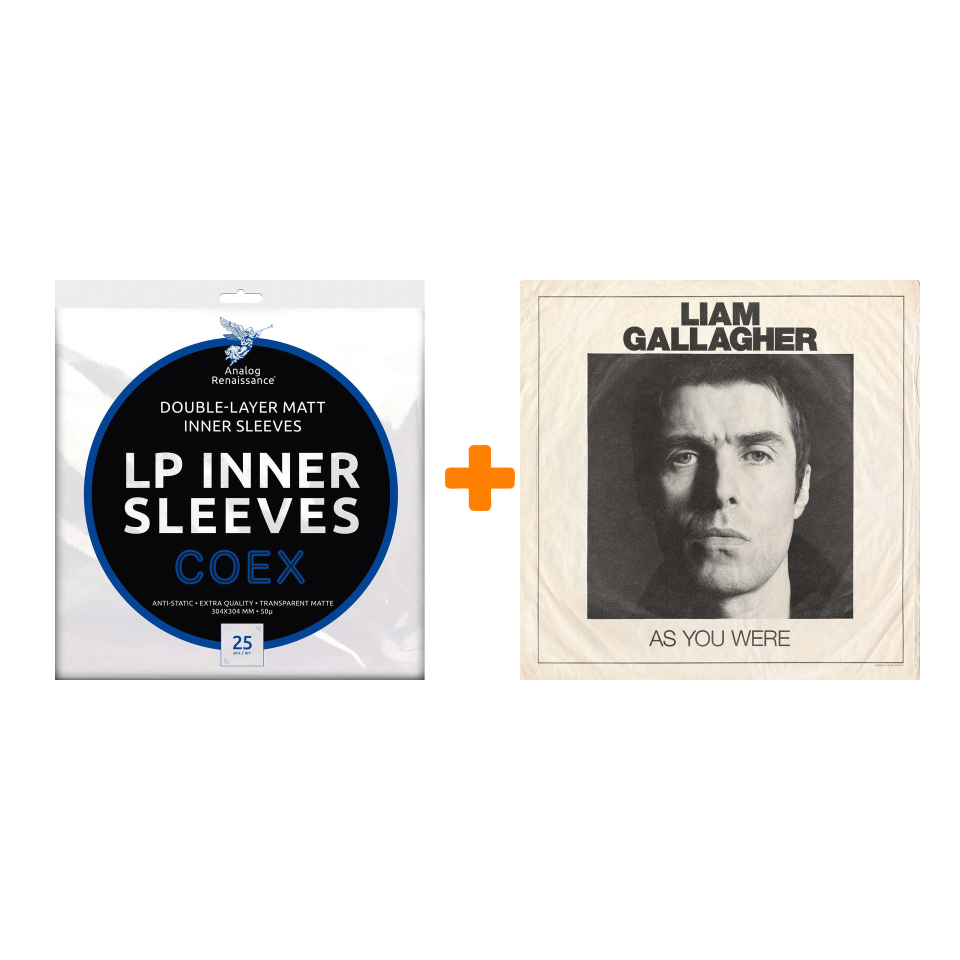 

GALLAGHER LIAM As You Were LP + Конверты внутренние COEX для грампластинок 12" 25шт Набор