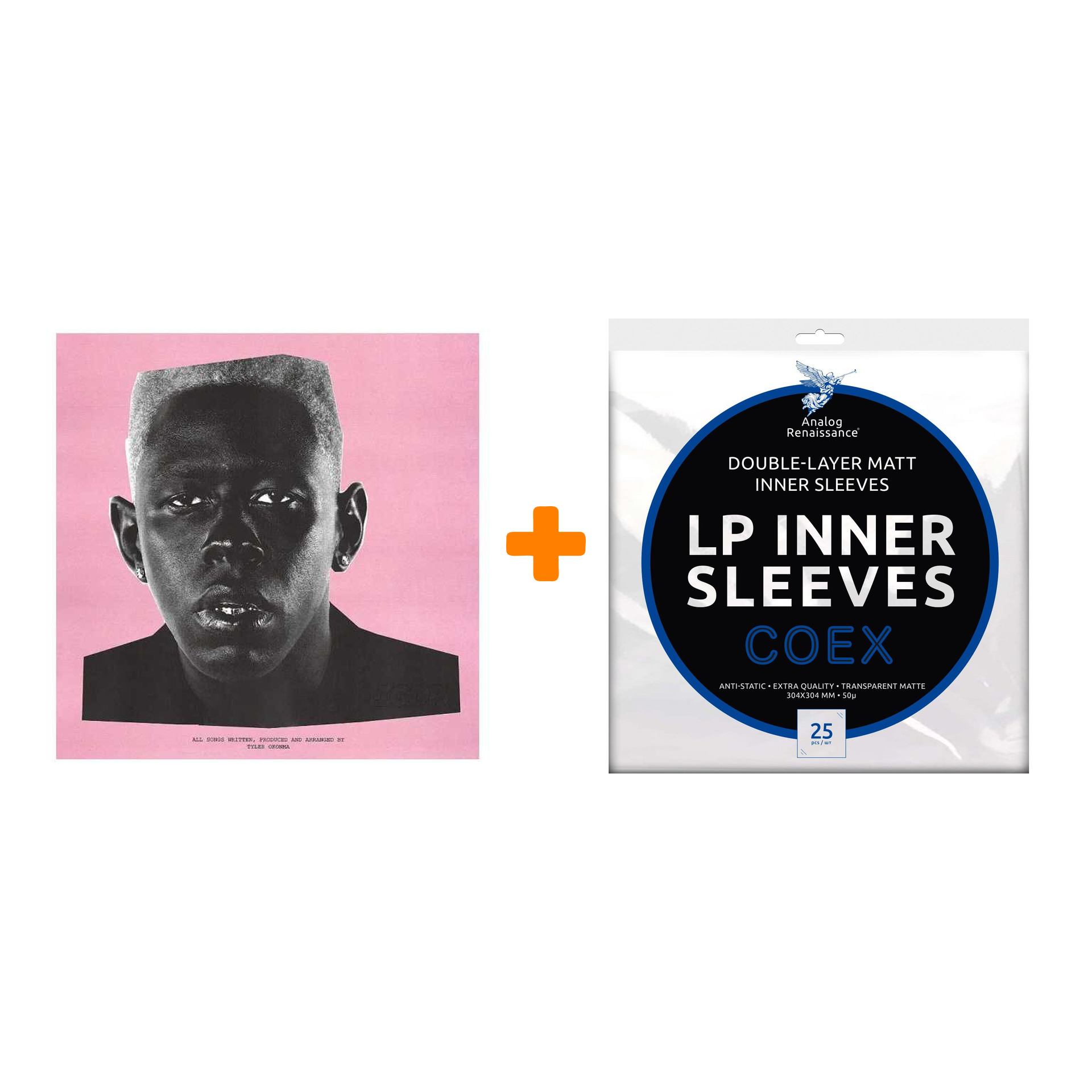 

TYLER, THE CREATOR Igor LP + Конверты внутренние COEX для грампластинок 12" 25шт Набор