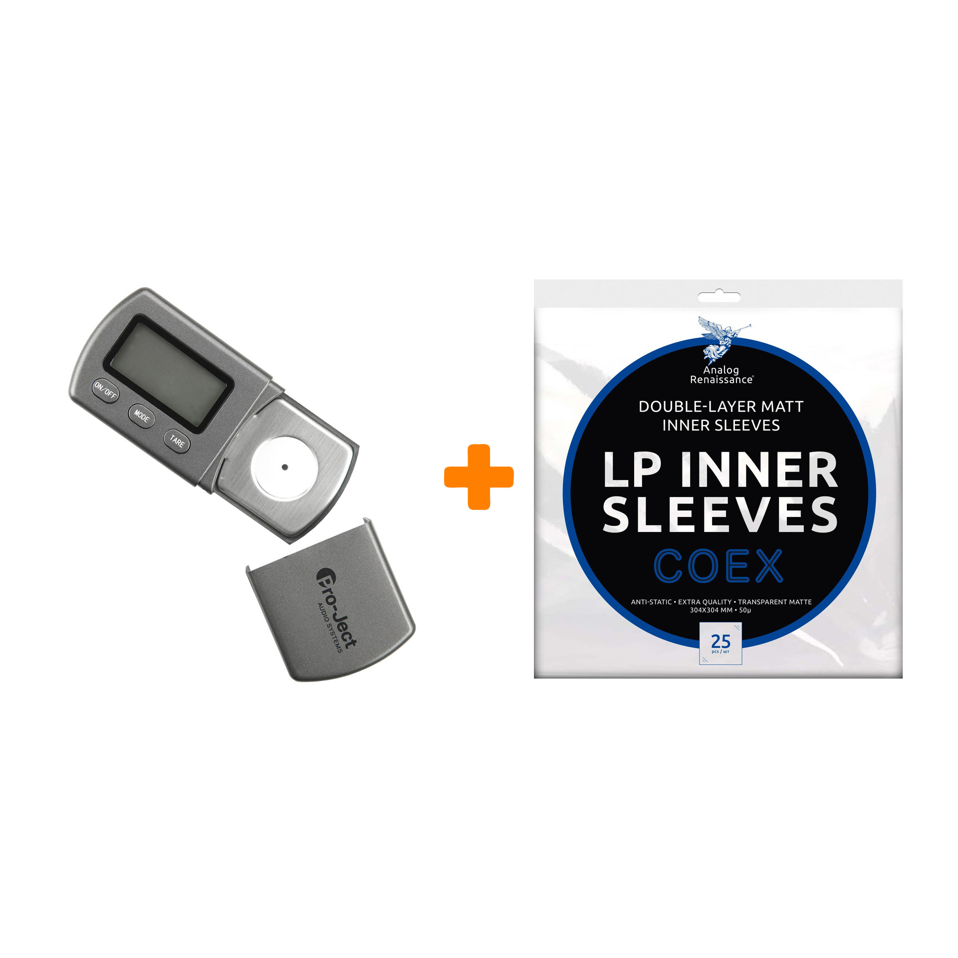 

Весы Pro-Ject Measure It E + Конверты внутренние COEX для грампластинок 12" 25шт Набор