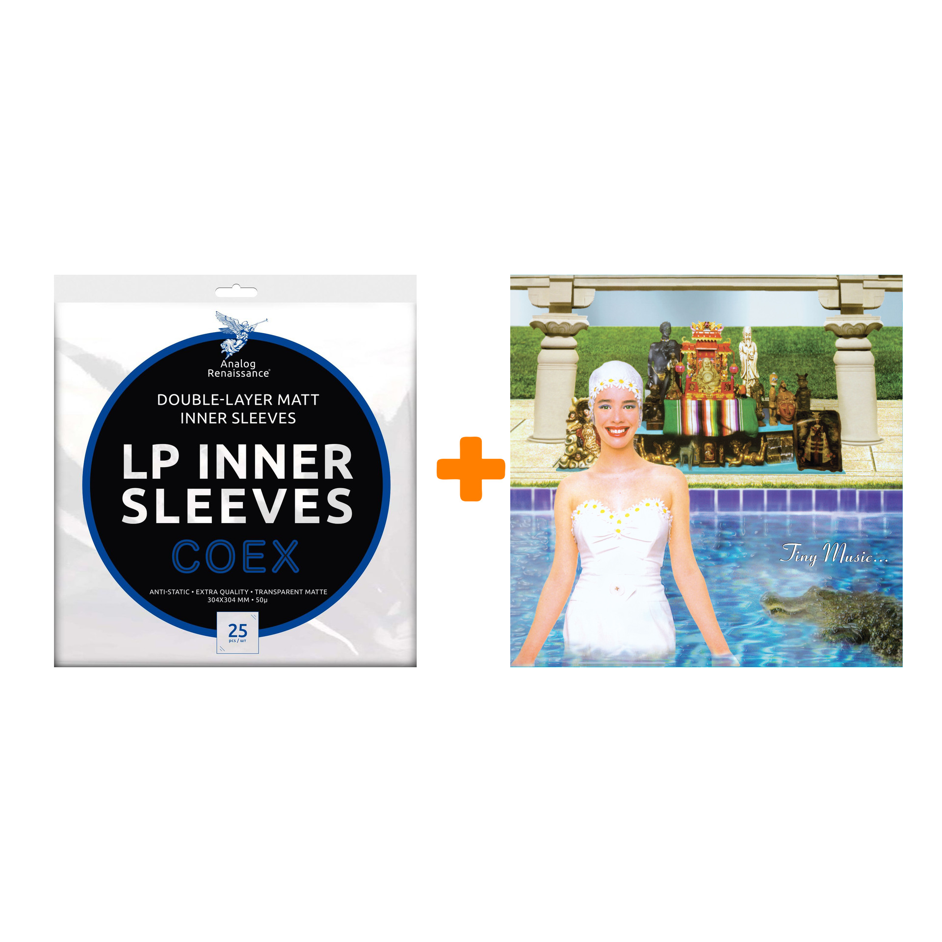 

STONE TEMPLE PILOTS Tiny Music Songs From The Vatican Gift Shop 25Th Anniversary LP+3CD + Конверты внутренние COEX для грампластинок 12" 25шт Набо