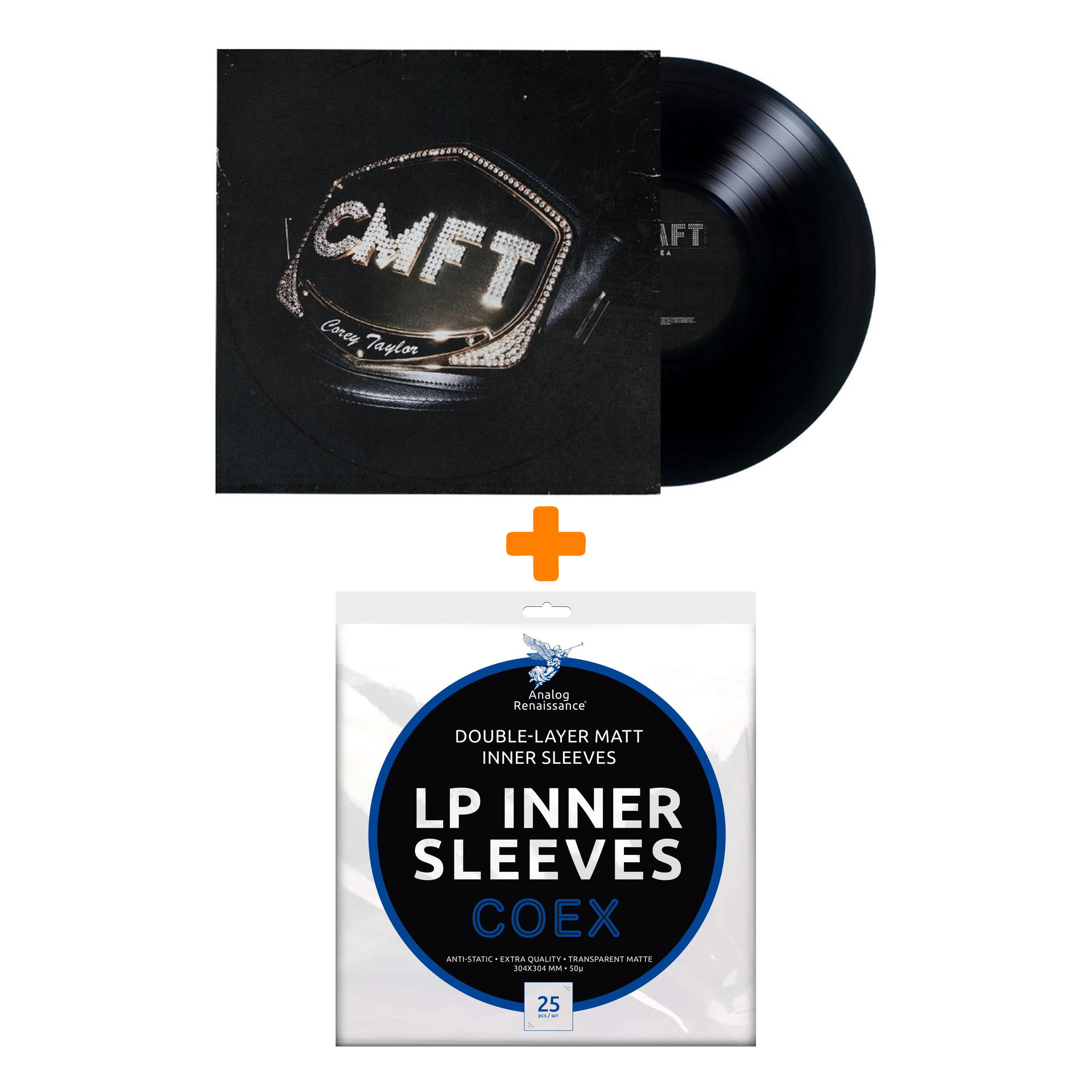 

TAYLOR COREY CMFT LP + Конверты внутренние COEX для грампластинок 12" 25шт Набор