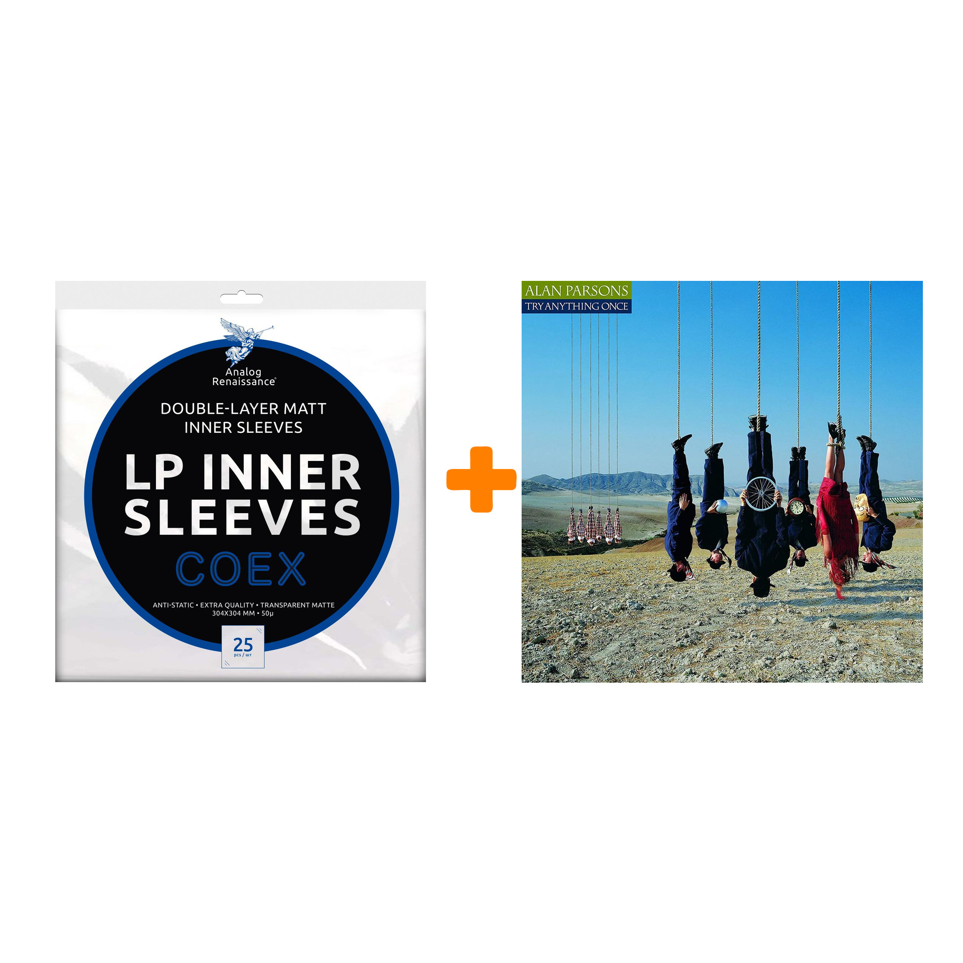 

THE ALAN PARSONS PROJECT Try Anything Once 2LP + Конверты внутренние COEX для грампластинок 12" 25шт Набор