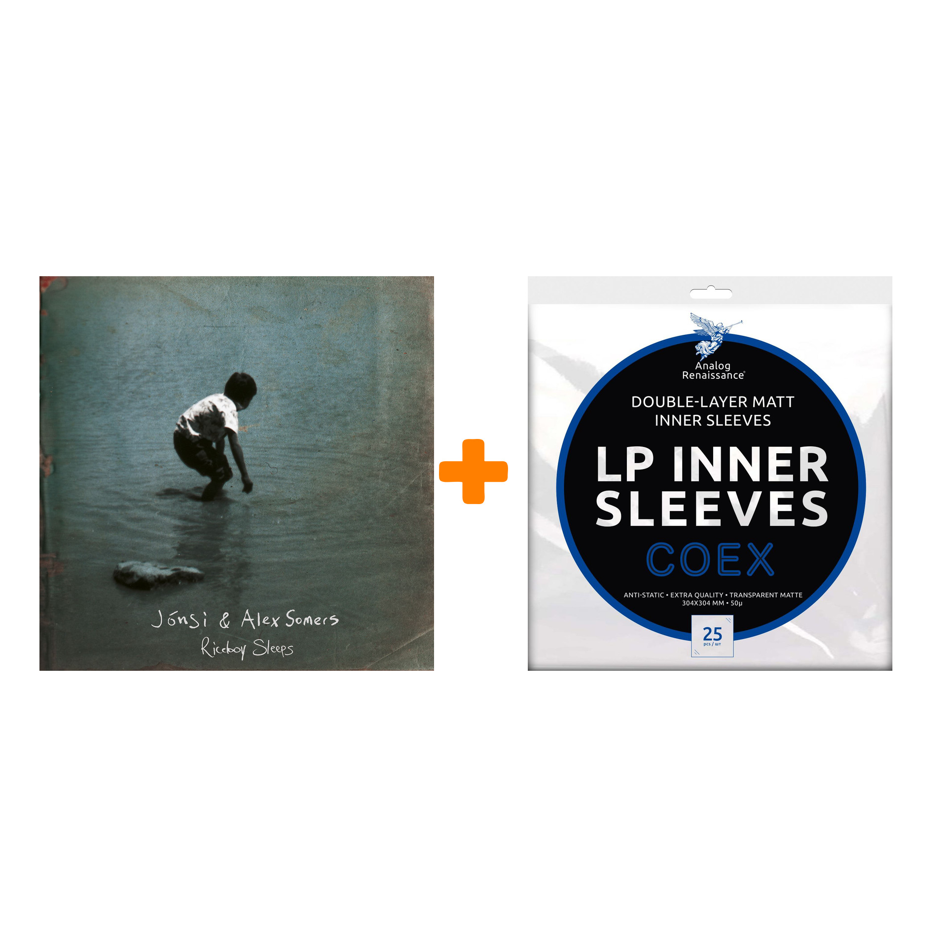 

JONSI & SOMERS ALEX Riceboy Sleeps 10Th Anniversary 3LP + Конверты внутренние COEX для грампластинок 12" 25шт Набор