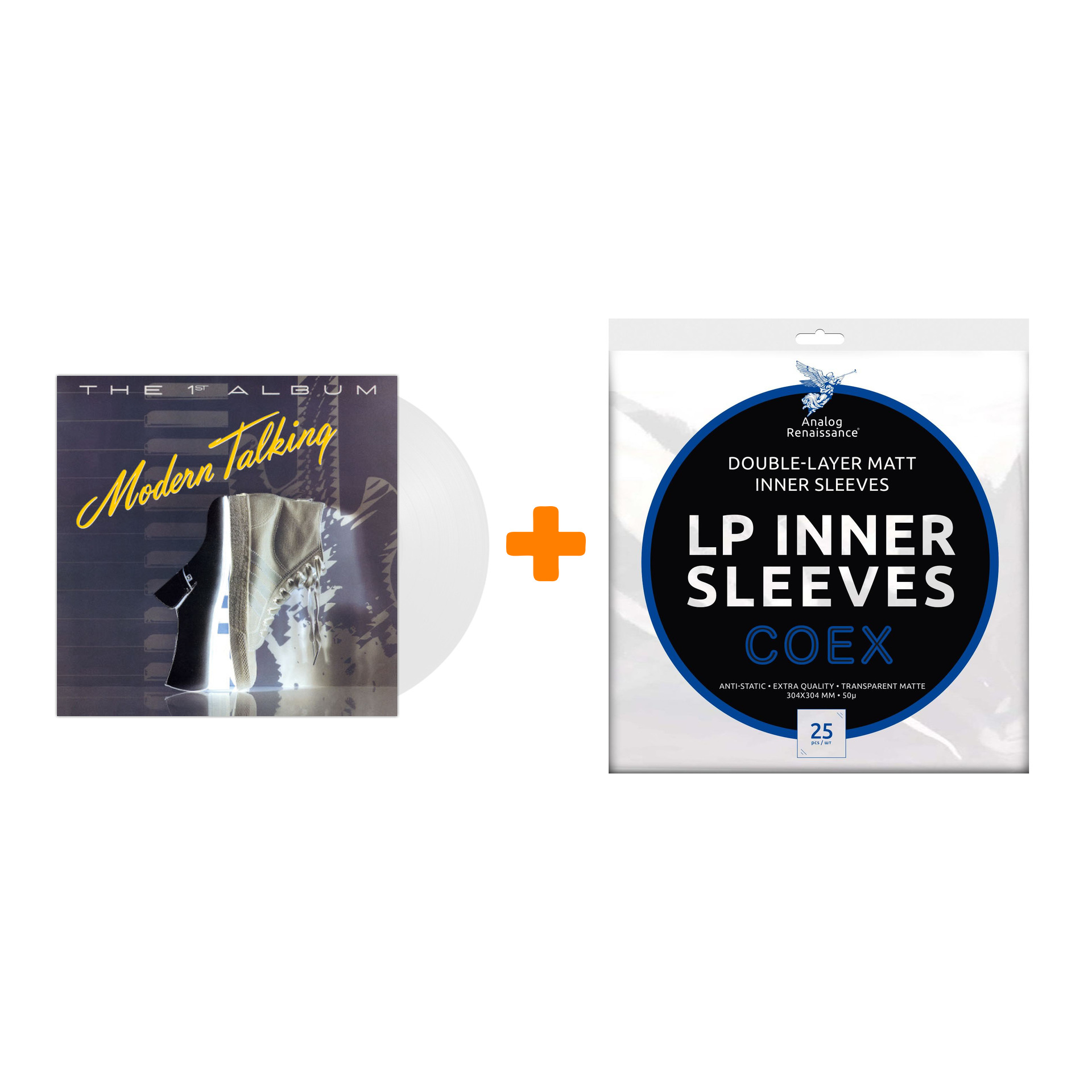 

MODERN TALKING The 1st Album Remastered LP + Конверты внутренние COEX для грампластинок 12" 25шт Набор