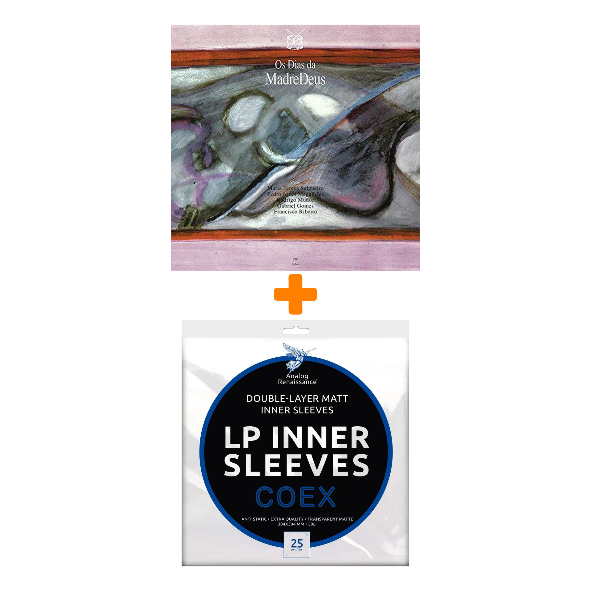 

MADREDEUS Os Dias Da Madredeus 2LP + Конверты внутренние COEX для грампластинок 12" 25шт Набор