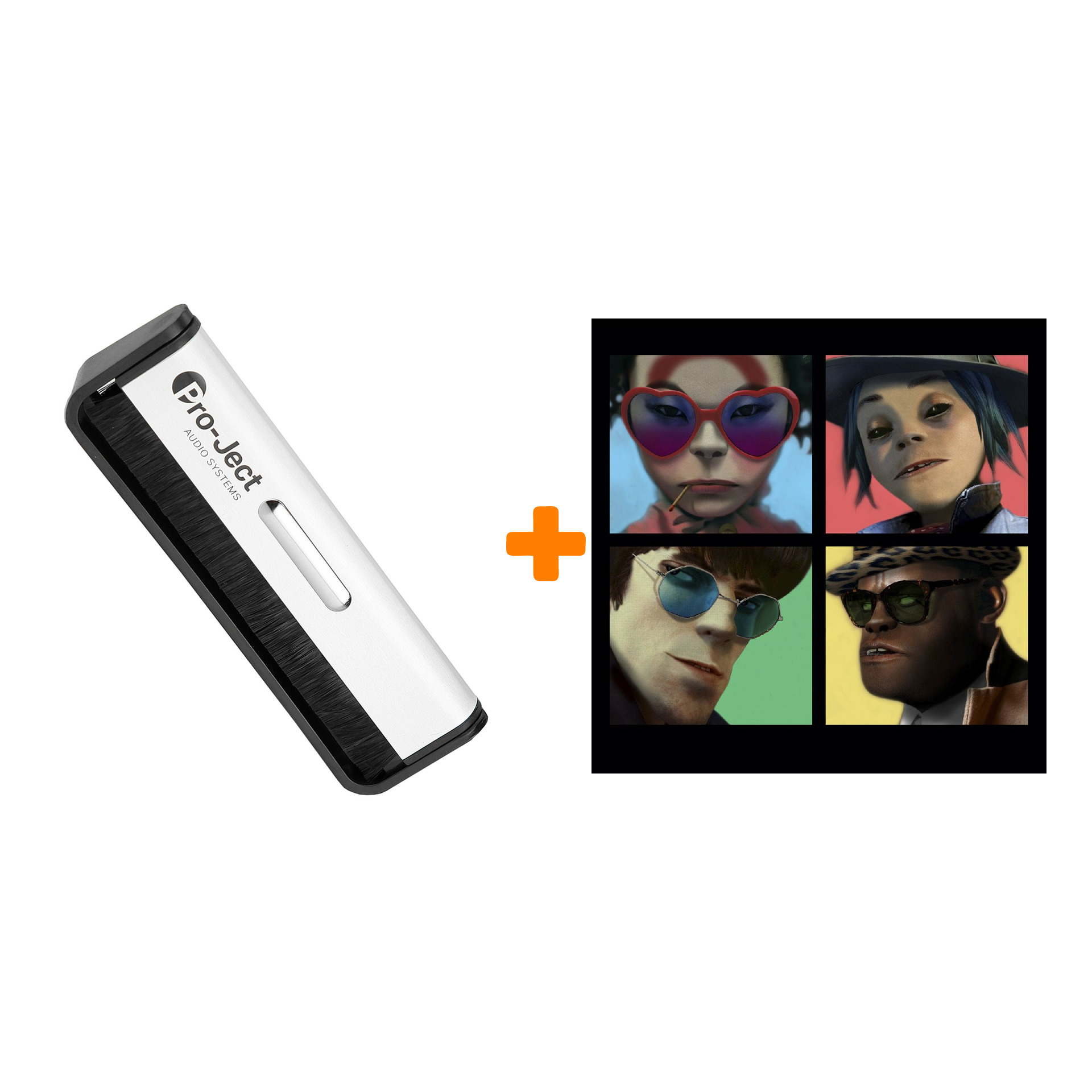 

GORILLAZ Humanz 2LP + Щетка для LP Brush It Набор