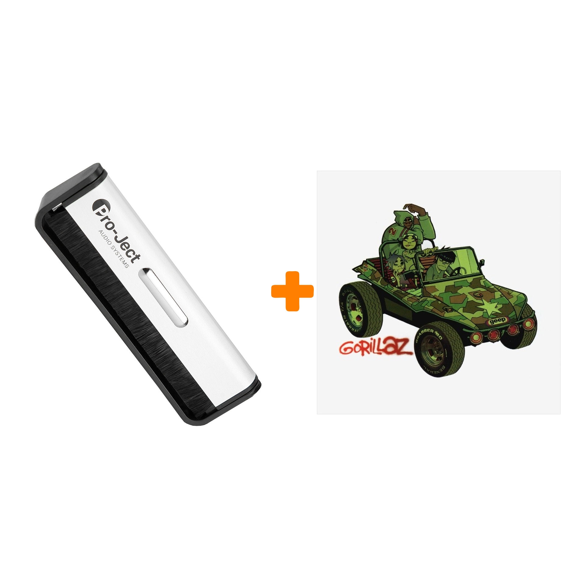 

GORILLAZ Gorillaz LP + Щетка для LP Brush It Набор