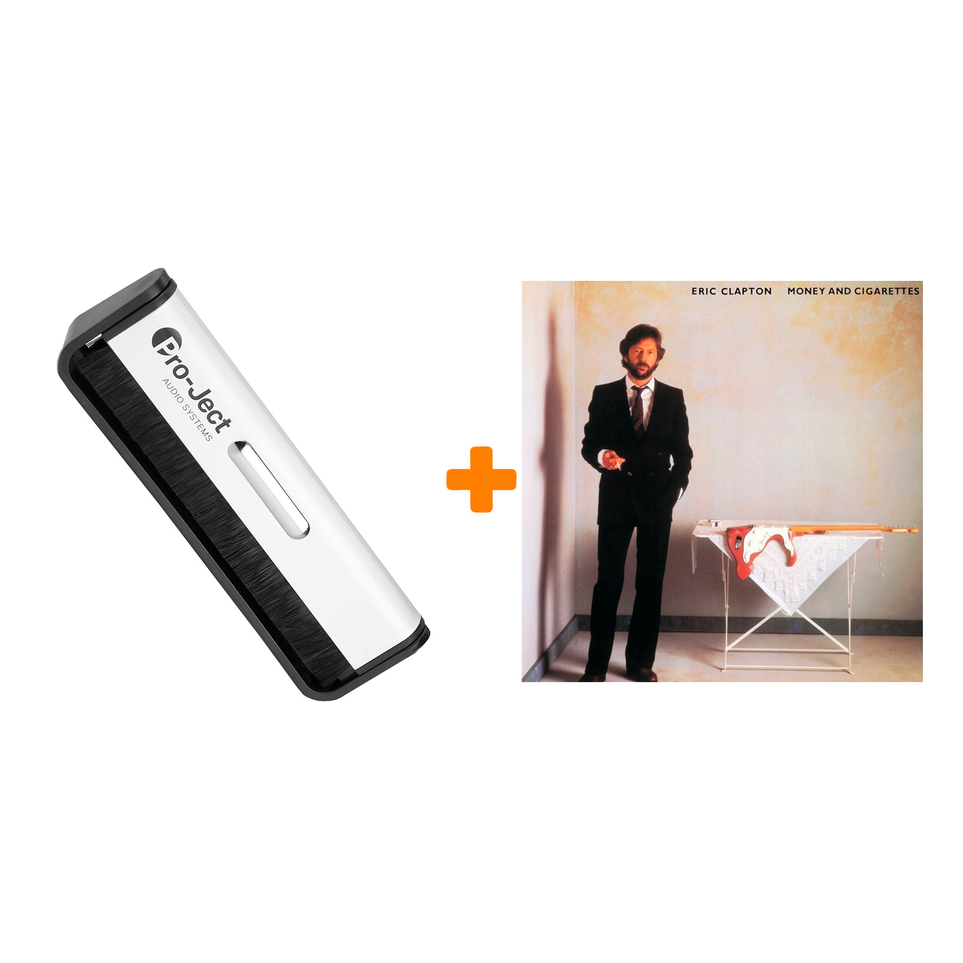 

CLAPTON ERIC Money & Cigarettes LP + Щетка для LP Brush It Набор