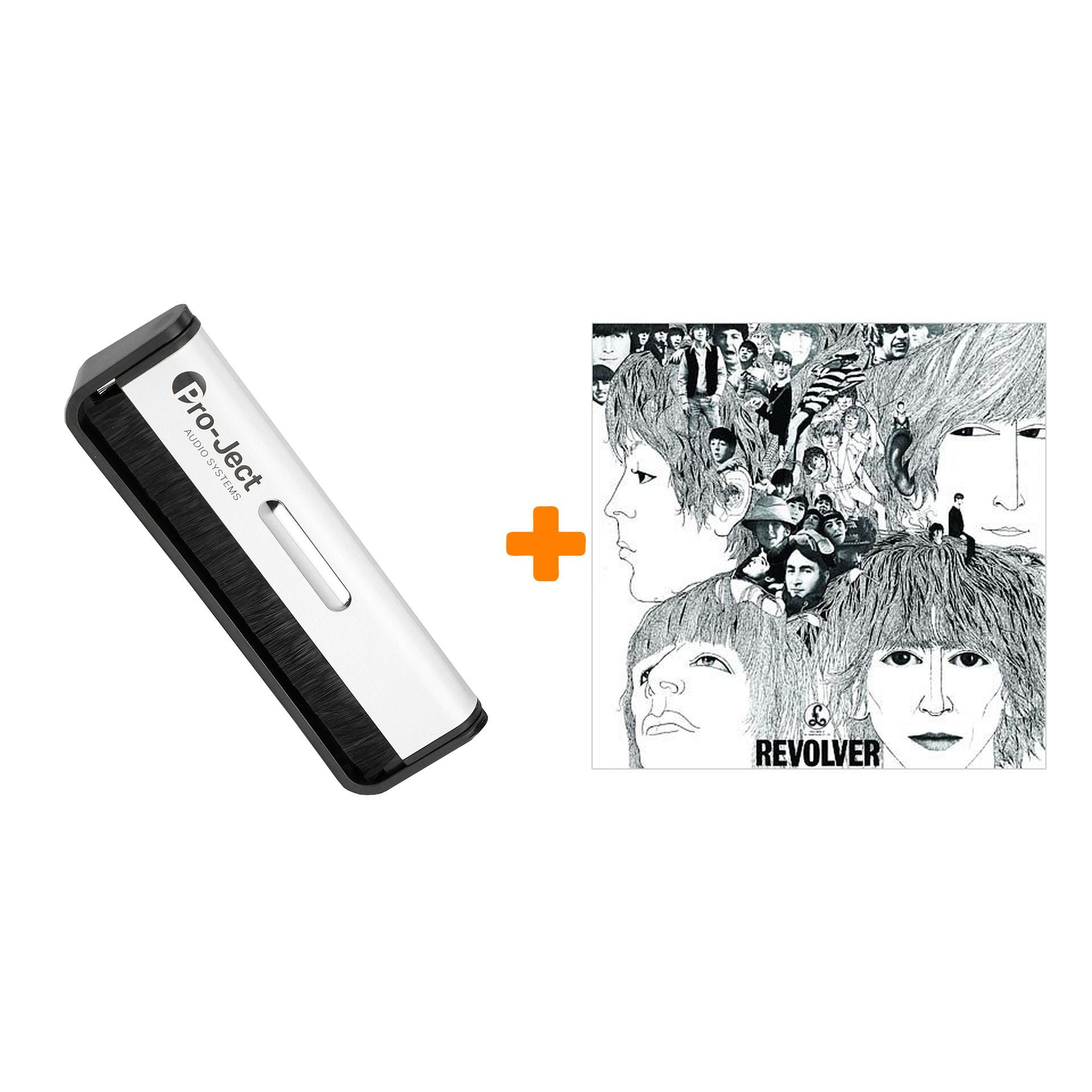 

THE BEATLES Revolver Original Recording Remastered LP + Щетка для LP Brush It Набор
