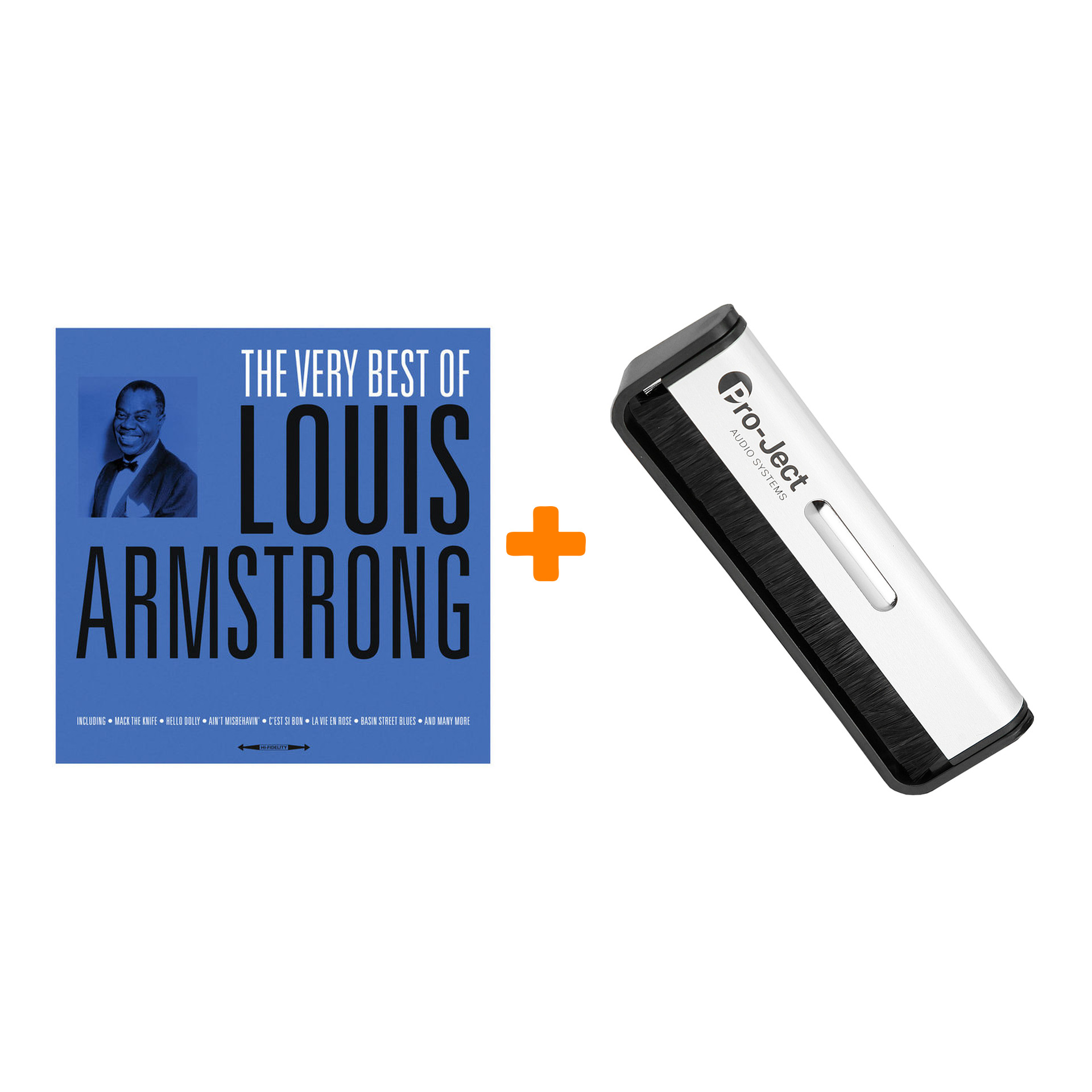 

ARMSTRONG LOUIS The Very Best Of LP + Щетка для LP Brush It Набор