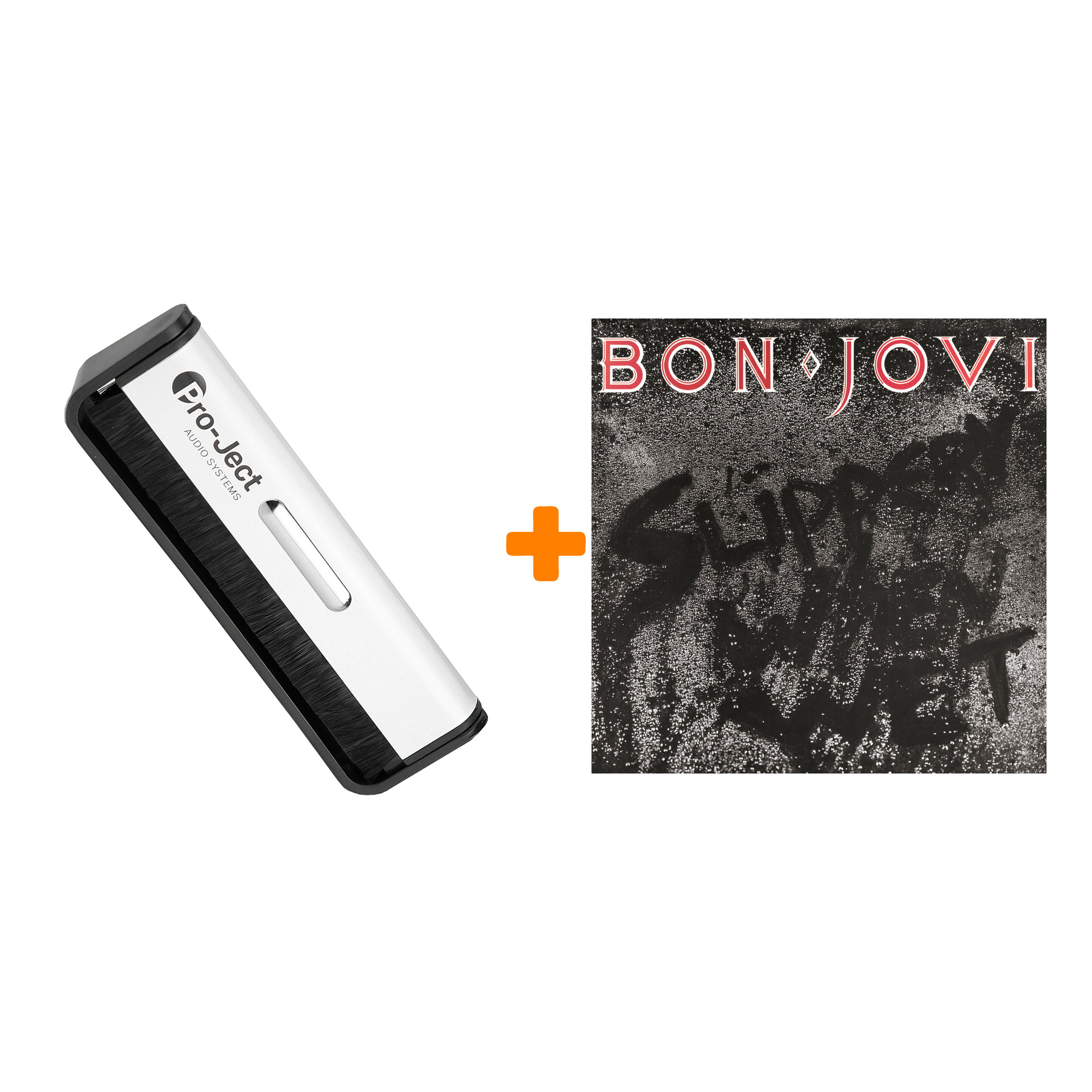 

BON JOVI Slippery When Wet LP + Щетка для LP Brush It Набор