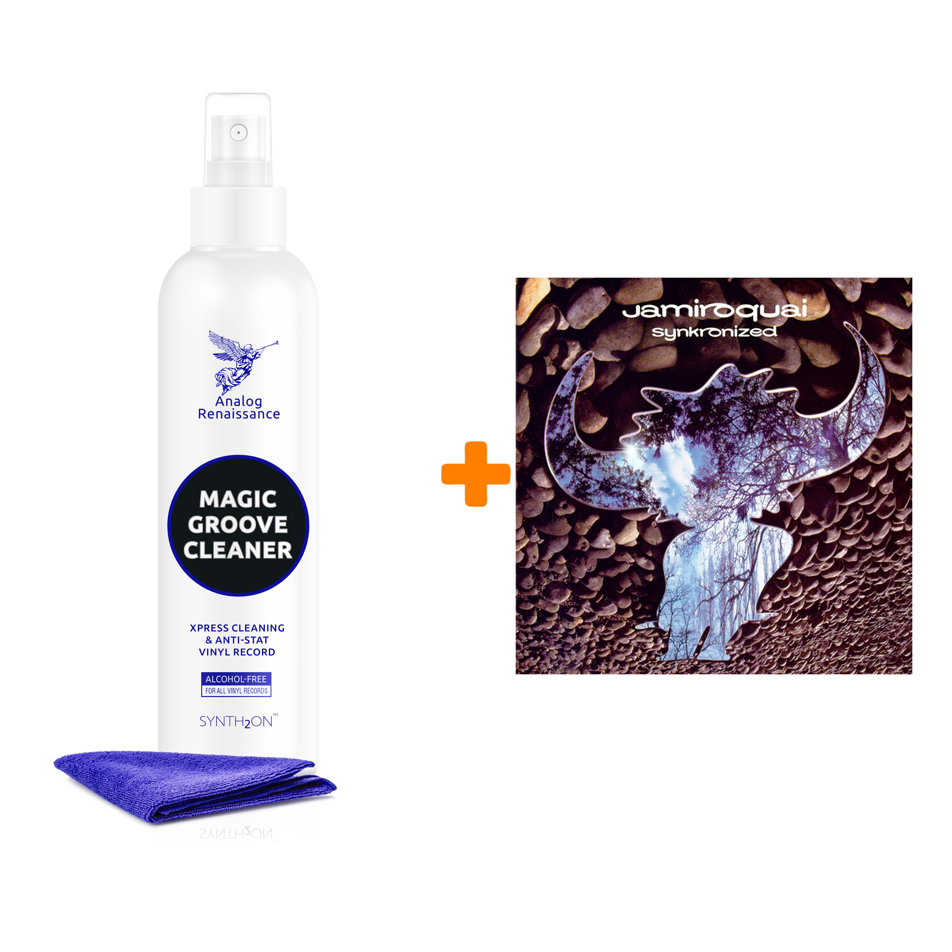 

JAMIROQUAI Synkronized LP + Спрей для очистки LP с микрофиброй 250мл Набор