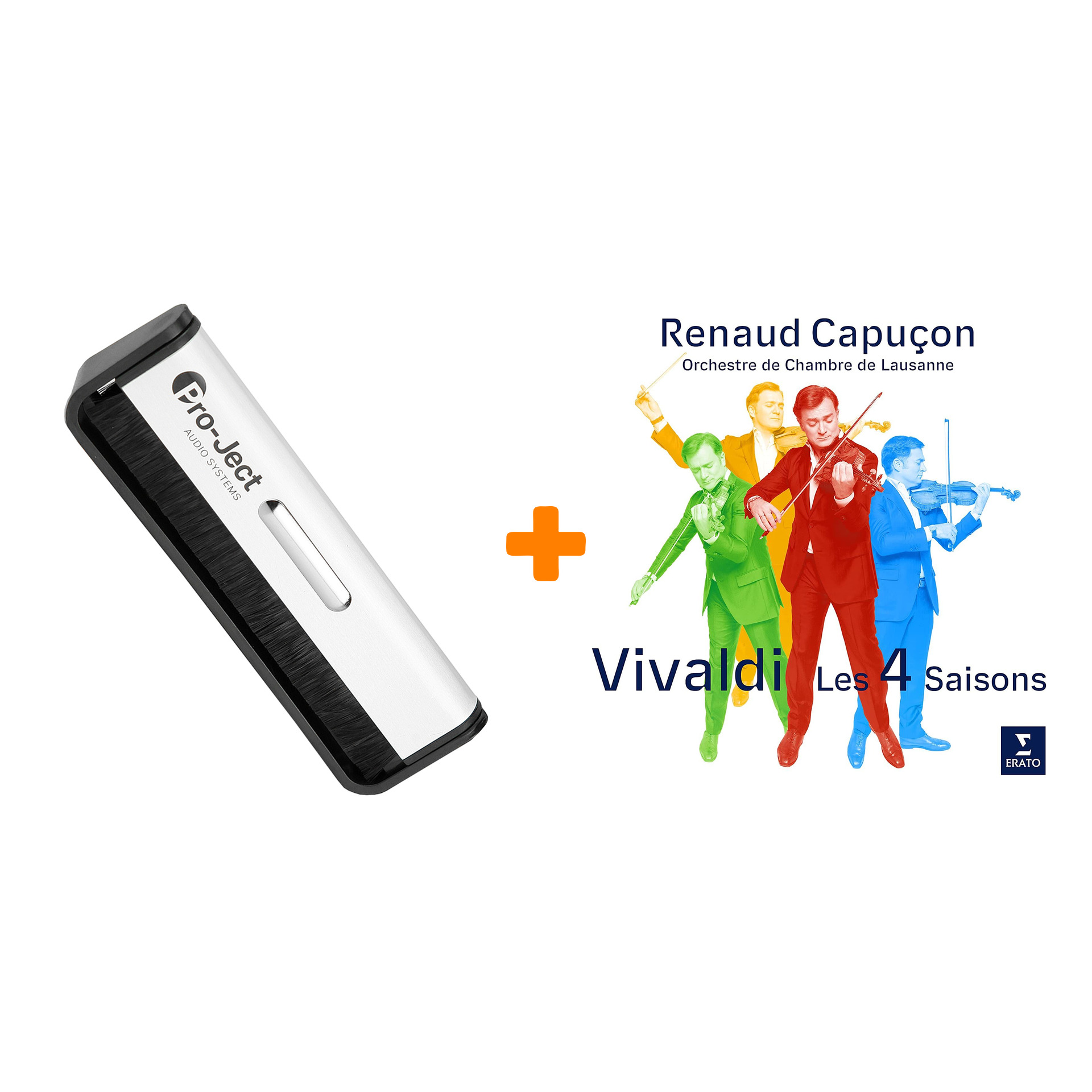 

CAPUCON RENAUD AND ORCHESTRE DE CHAMBRE DE LAUSANNE Vivaldi The Four Seasons LP + Щетка для LP Brush It Набор