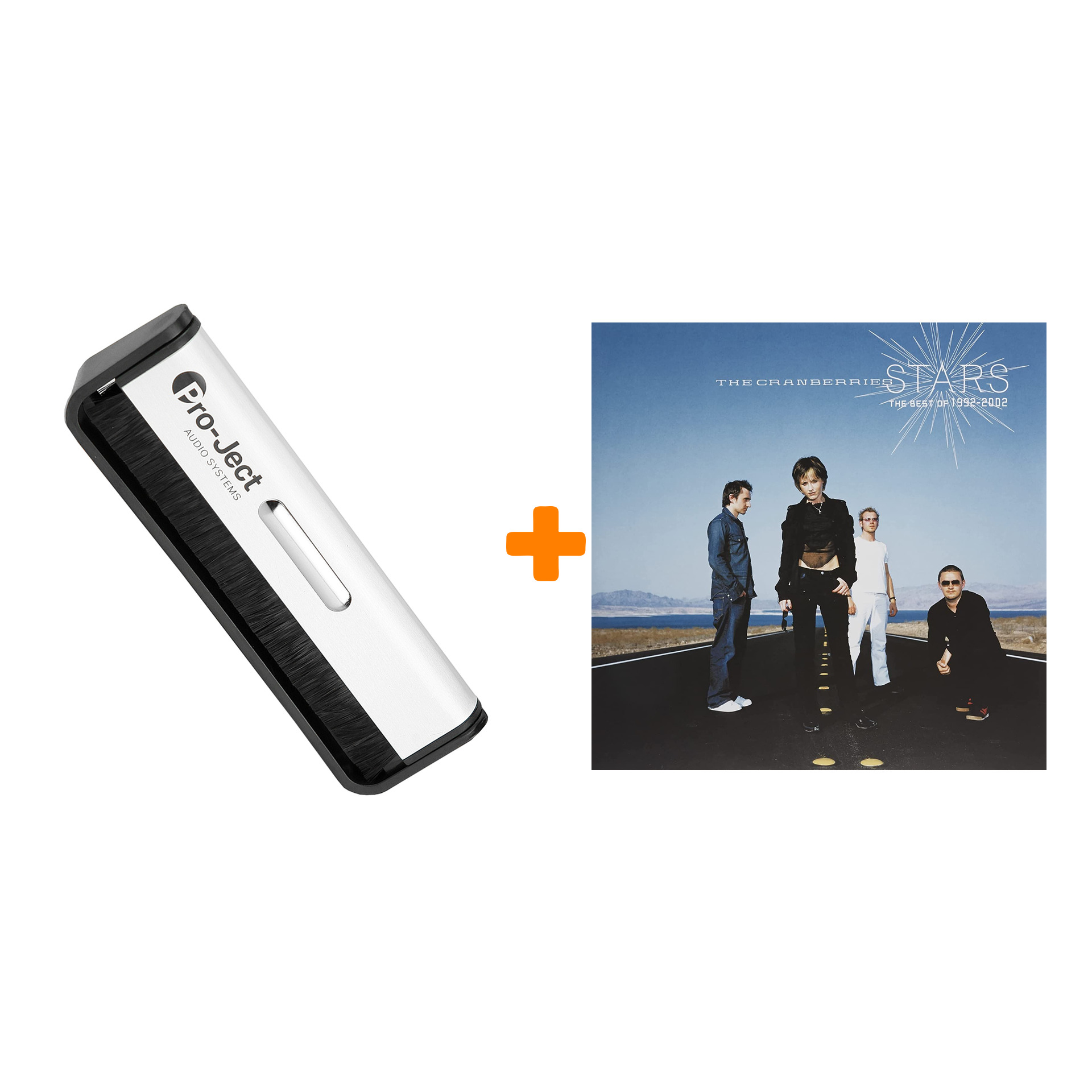 

THE CRANBERRIES Stars Best Of 1992-2002 2LP + Щетка для LP Brush It Набор