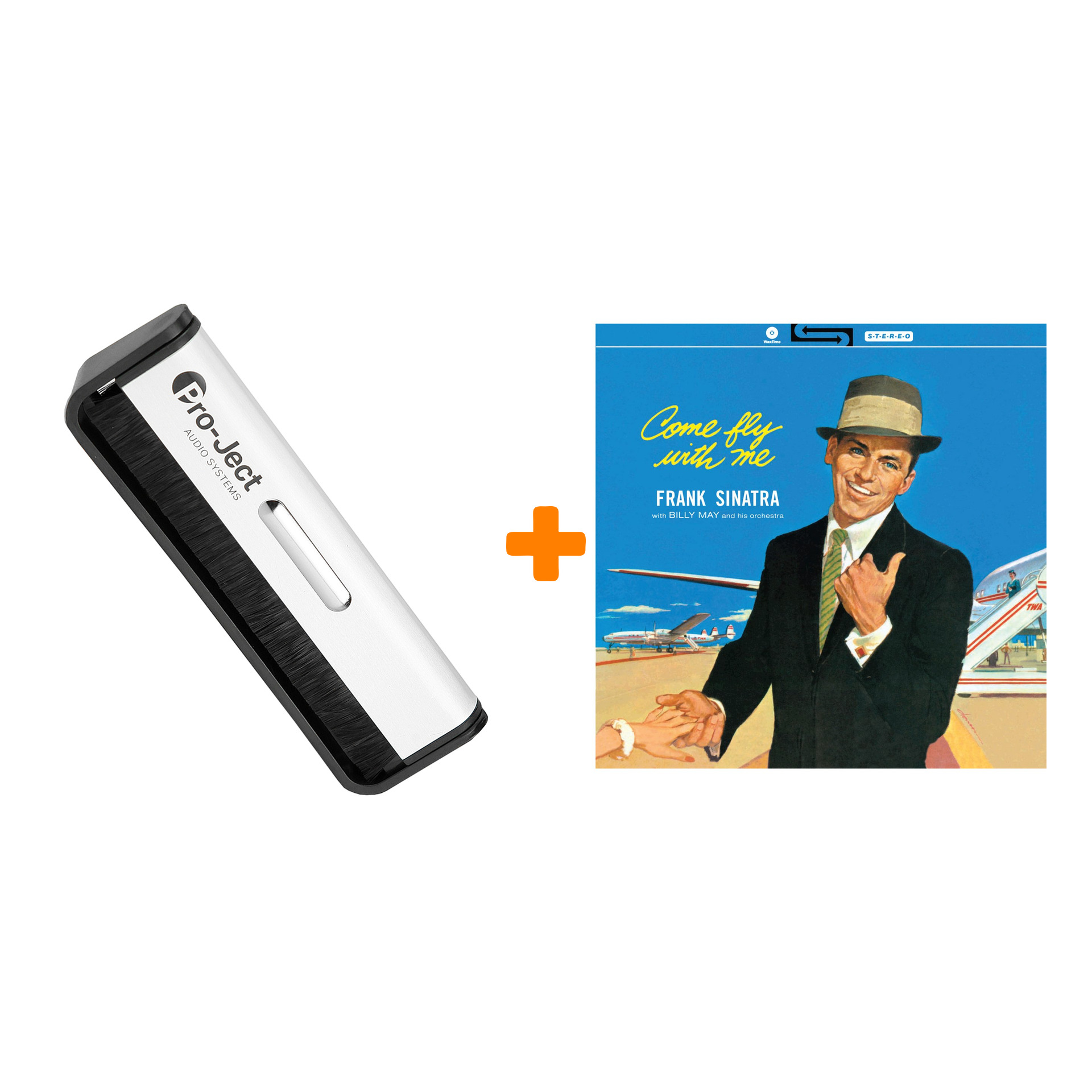 

SINATRA FRANK Come Fly With Me 180 Gramm LP + Щетка для LP Brush It Набор