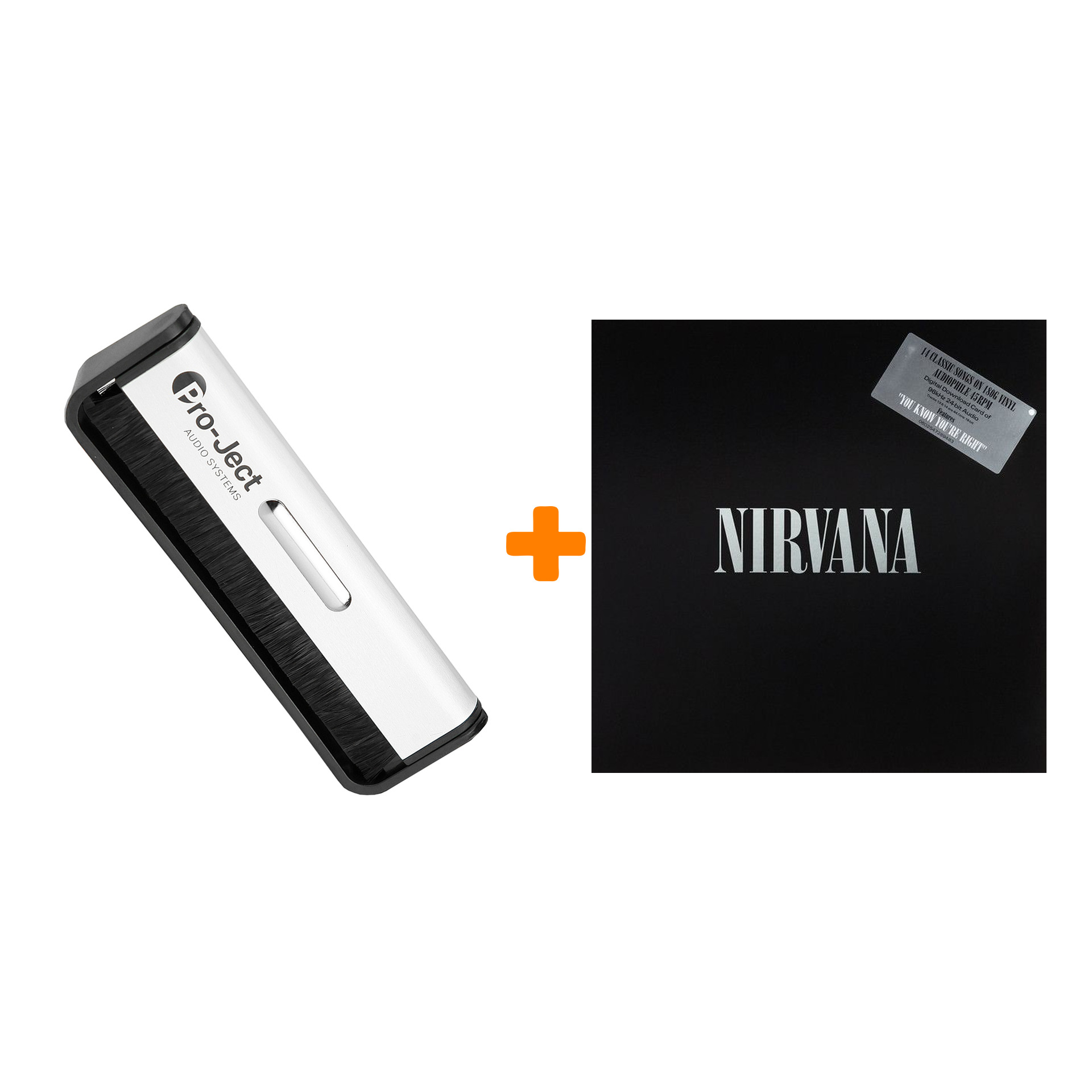 

NIRVANA Nirvana Deluxe Edition 2LP + Щетка для LP Brush It Набор