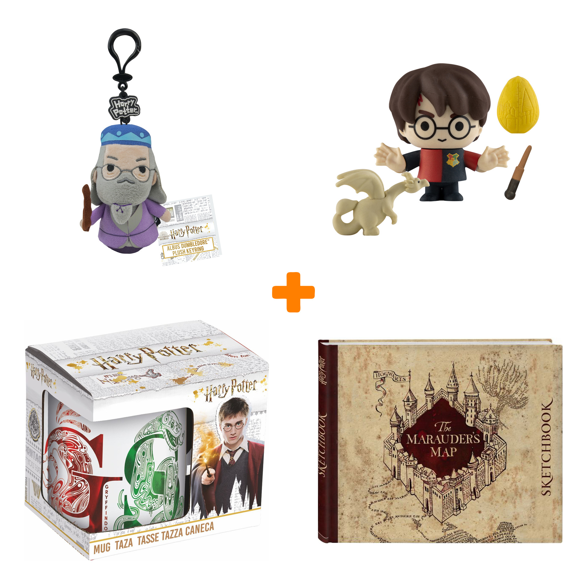 Подарочный набор Harry Potter (фигурка,брелок,кружка,скетчбук)