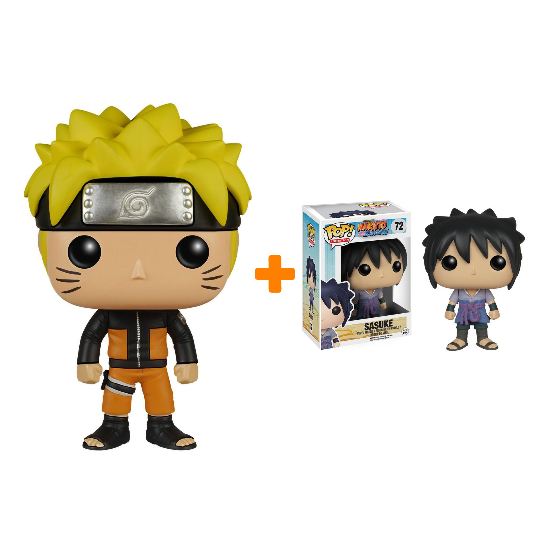 

Набор фигурок Naruto Shippuden – Naruto и Sasuke