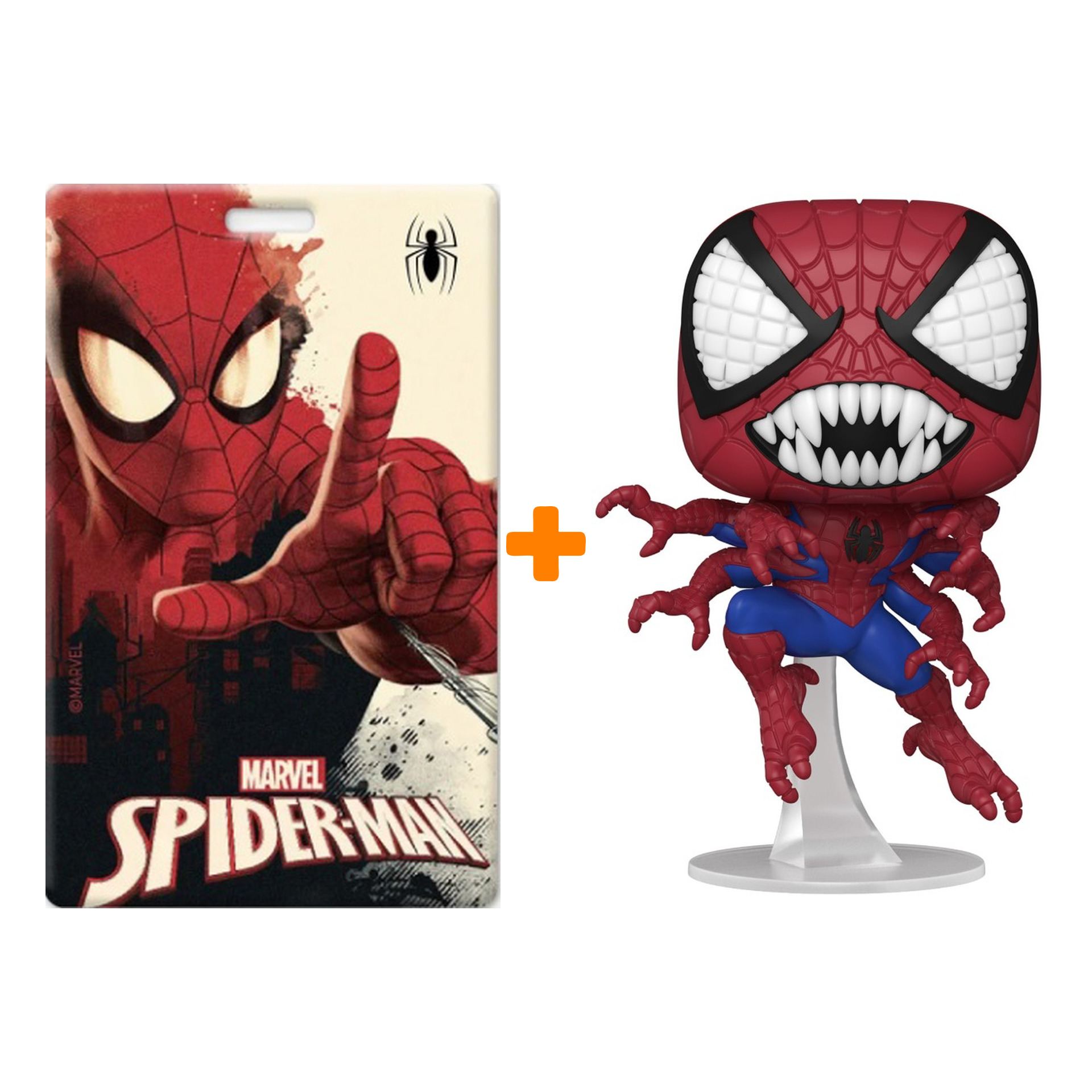 

Набор Doppelganger Spider-Man (фигурка + кардхолдер)