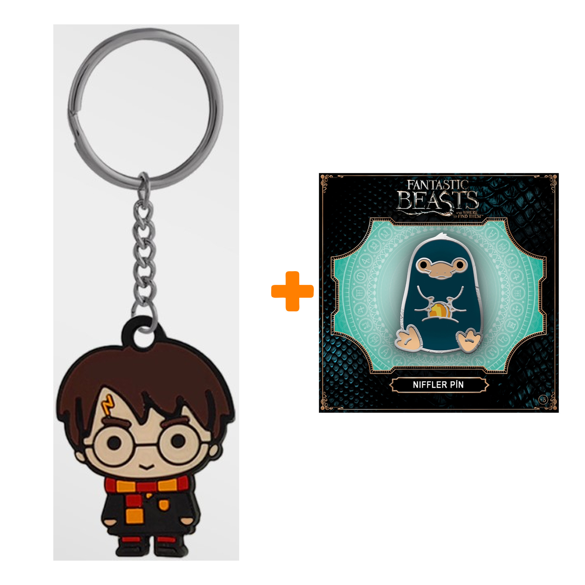 

Набор Harry Potter 1 (брелок, значок)