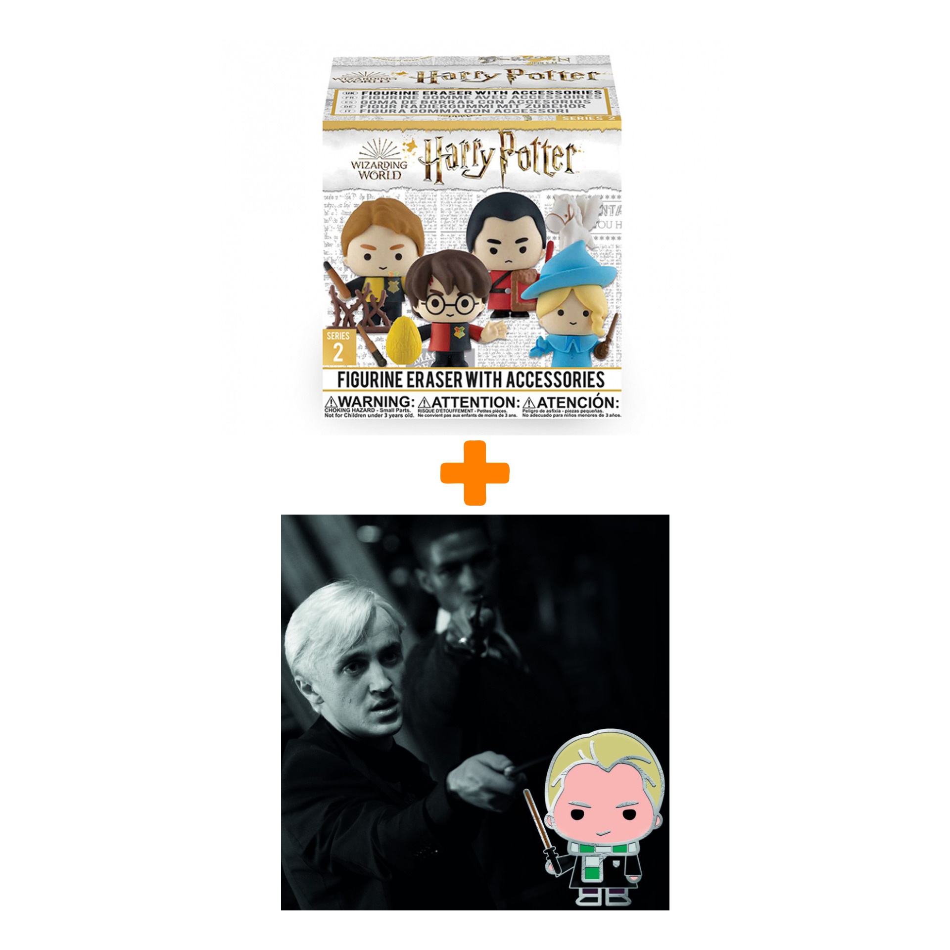 

Набор Harry Potter (фигурка + значок)
