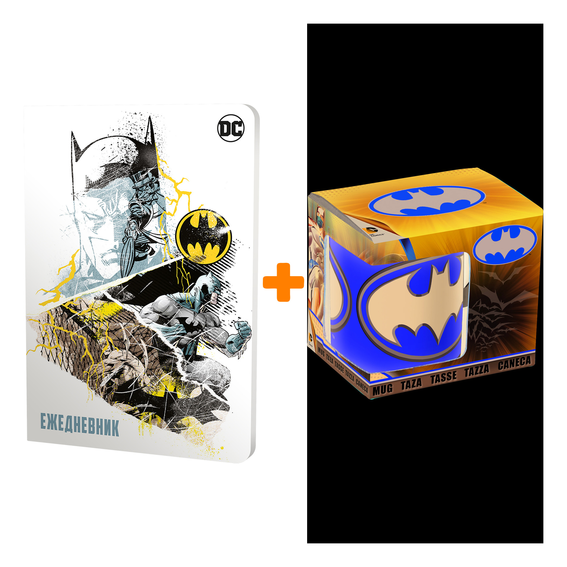 

Набор «Batman» (ежедневник, кружка)